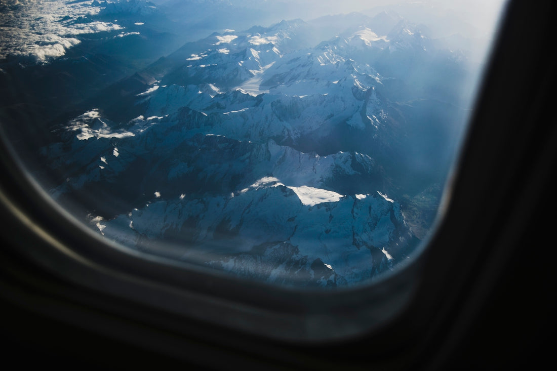 snow covered mountain during daytime