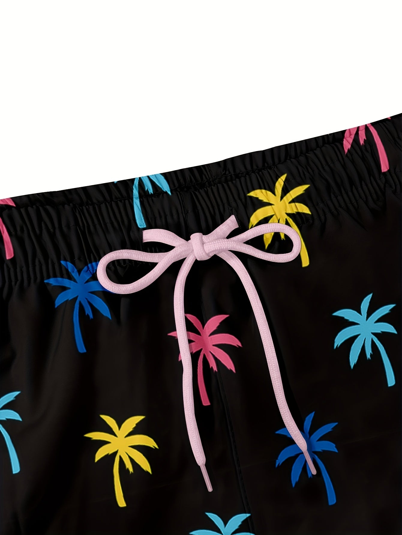 Keevoom Black Men'S Swim Trunks Compression Lined With Pocket Swim Trunks Coconu