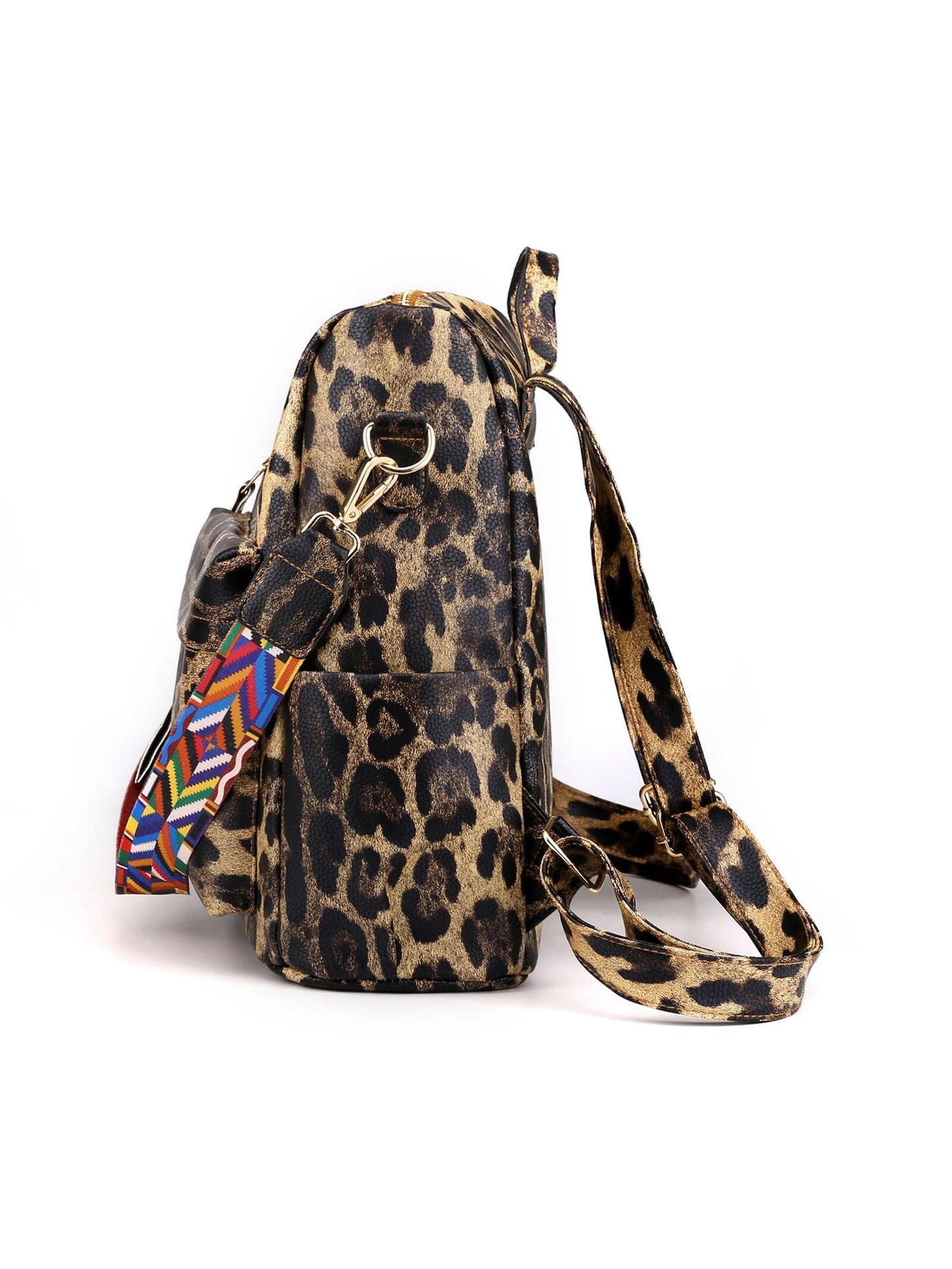 Versatile Chic: Women's Convertible PU Leather Backpack & Handbag Olive Green / one-size Beige / one-size