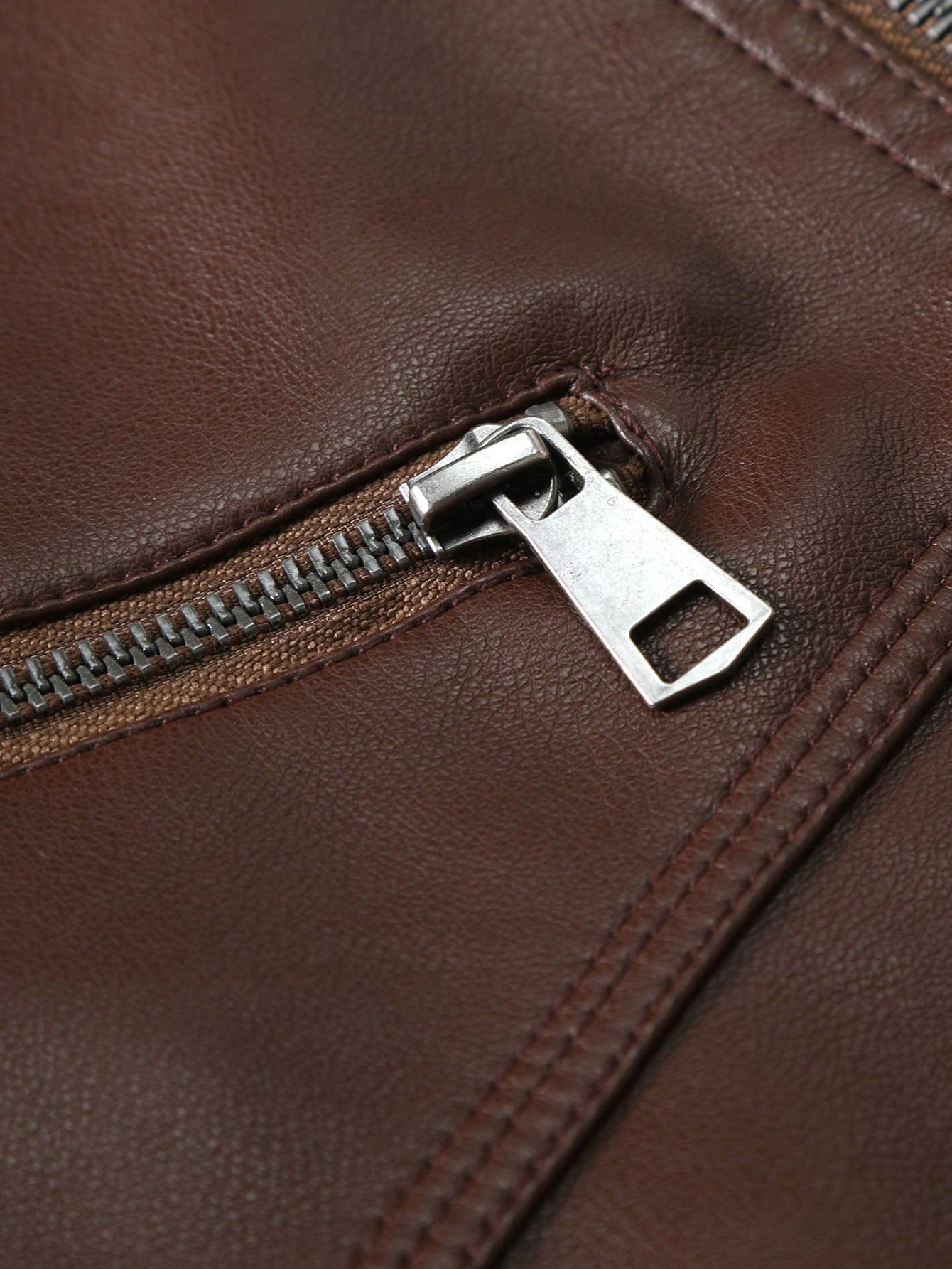 Trendy Men's Cloudstyle Zip-Up Patent Jacket – Bold & Sleek Outerwear