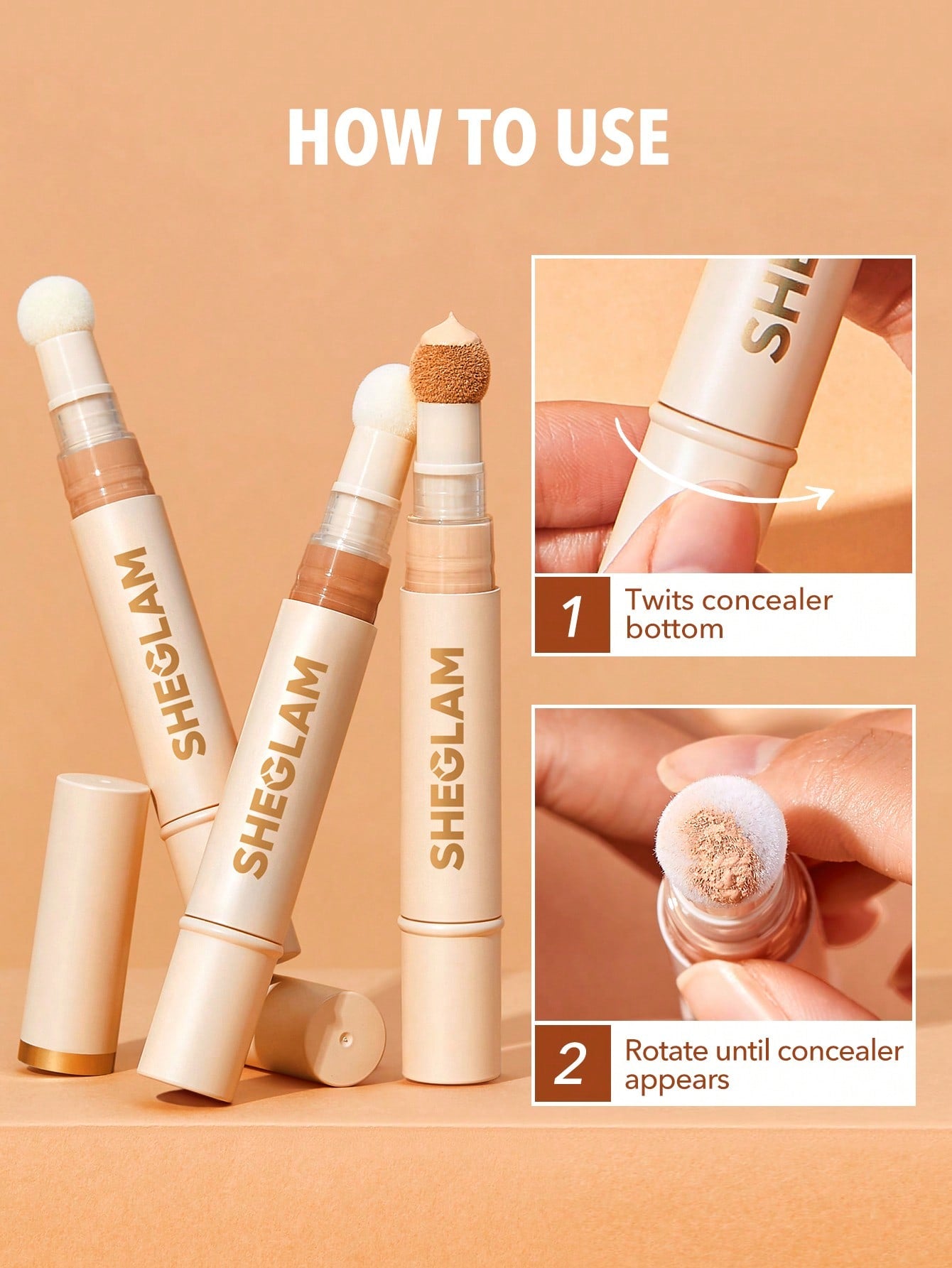Complexion Boost Concealer - Matte Hydrating Formula with All-Day Brightening Nutmeg / one-size Pink Pearl / one-size Honey / one-size Nutmeg / one-size-Pink Pearl / one-size-Honey / one-size-Fair / one-size-Shell / one-size-Caramel / one-size-