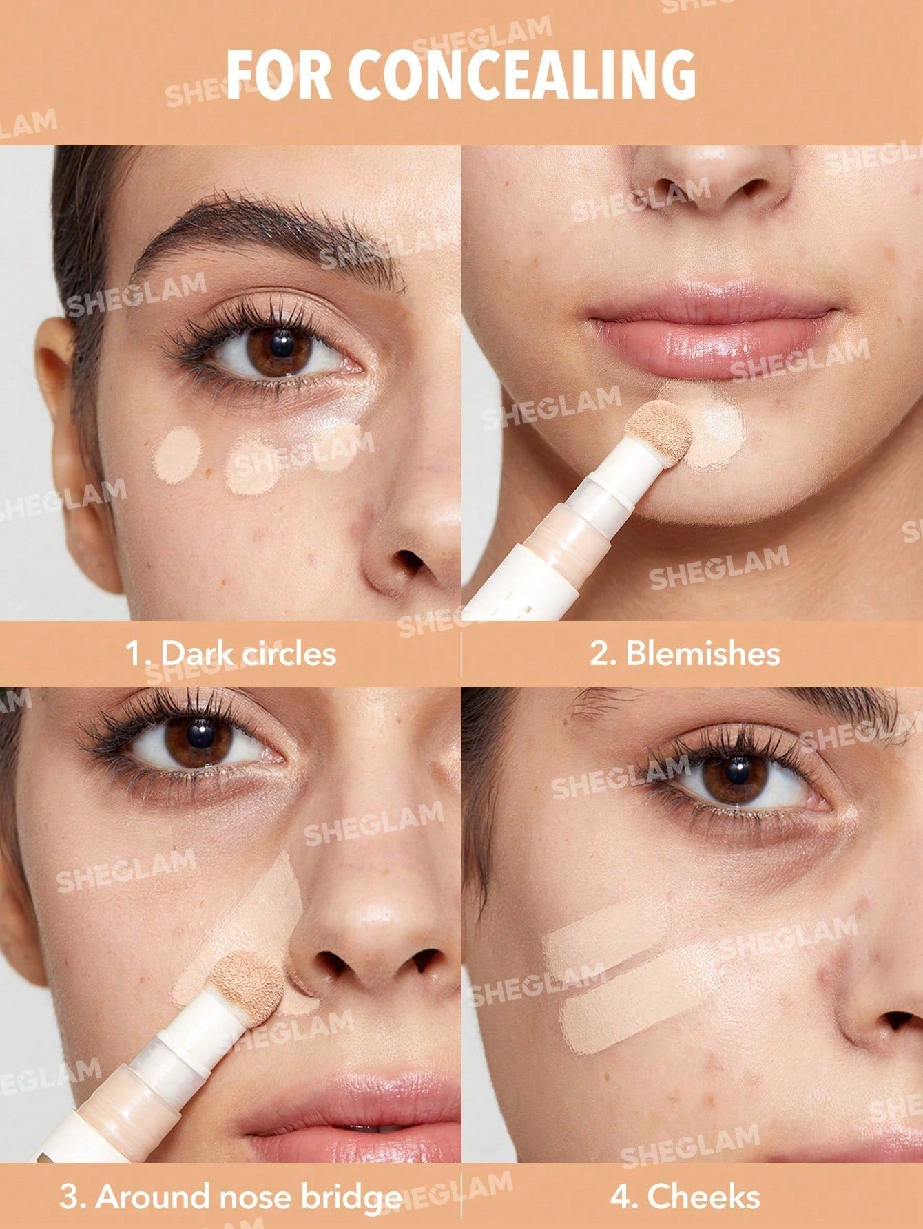 Complexion Boost Concealer - Matte Hydrating Formula with All-Day Brightening Nutmeg / one-size Pink Pearl / one-size Honey / one-size Nutmeg / one-size-Pink Pearl / one-size-Honey / one-size-Fair / one-size-Shell / one-size-Caramel / one-size-