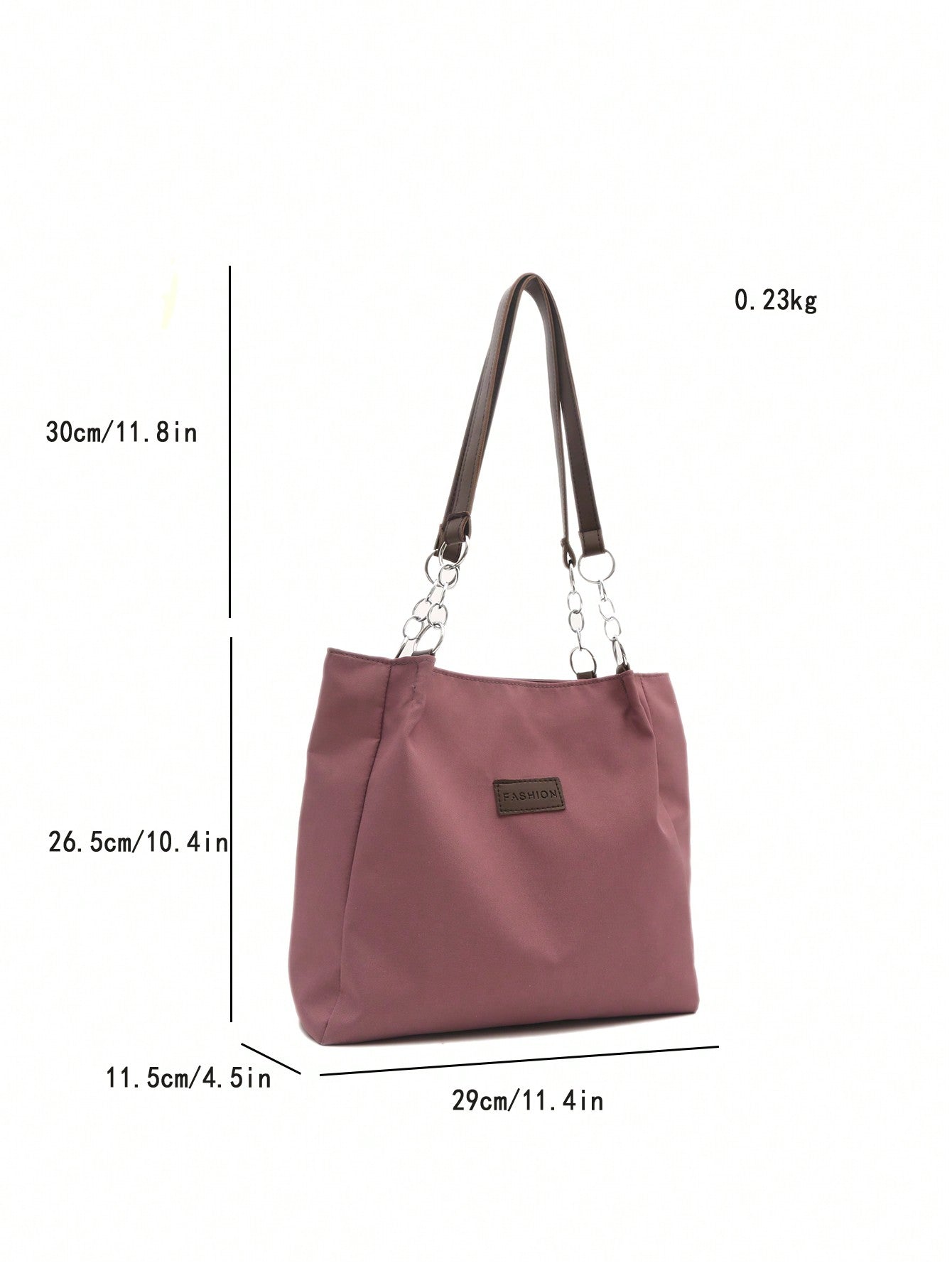 Stylish & Spacious Women's Tote Bag - Perfect for School, Work, and Everyday Adventures! Black / one-size Dusty Pink / one-size Black / one-size-Dusty Pink / one-size-