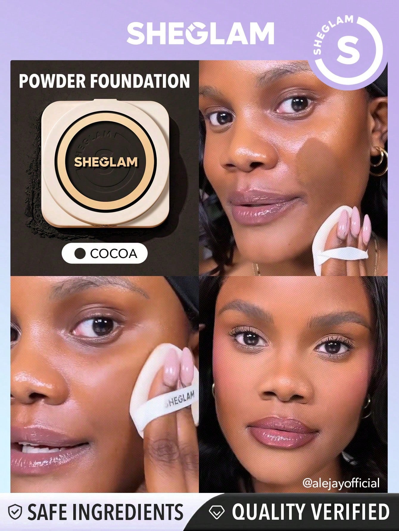 Skin Focus High Coverage Powder Foundation - Flawless Matte Finish in 36 Shades for All-Day