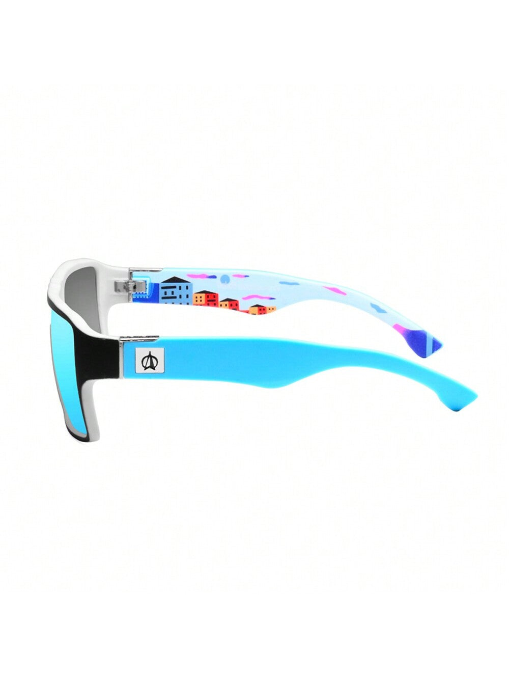 VIAHDA Squared Polarized Fashion Sunglasses – Trendy Outdoor Shades for Men C1 C2