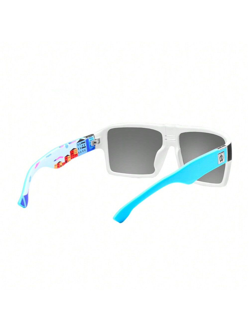VIAHDA Squared Polarized Fashion Sunglasses – Trendy Outdoor Shades for Men C1 C2