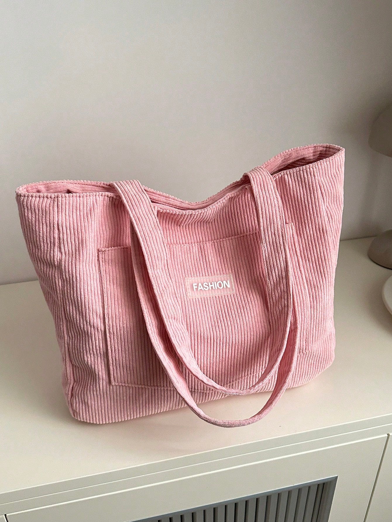 Spacious Corduroy Tote Bag – Perfect for Fall & Winter Adventures! Black / one-size Beige / one-size Grey / one-size Black / one-size-Beige / one-size-Grey / one-size-Blue / one-size-Black-2 / one-size-Beige-3 / one-size-Grey-4 / one-size-Green / one-size-Brown / one-size-Purple / one-size-Blue-5 / one-size-Beige-6 / one-size-Pink / one-size-Pink-7 / one-size-Black-8 / one-size-Grey-9 / one-size-Brown-10 / one-size-Dark Grey / one-size-Grey-11 / one-size-