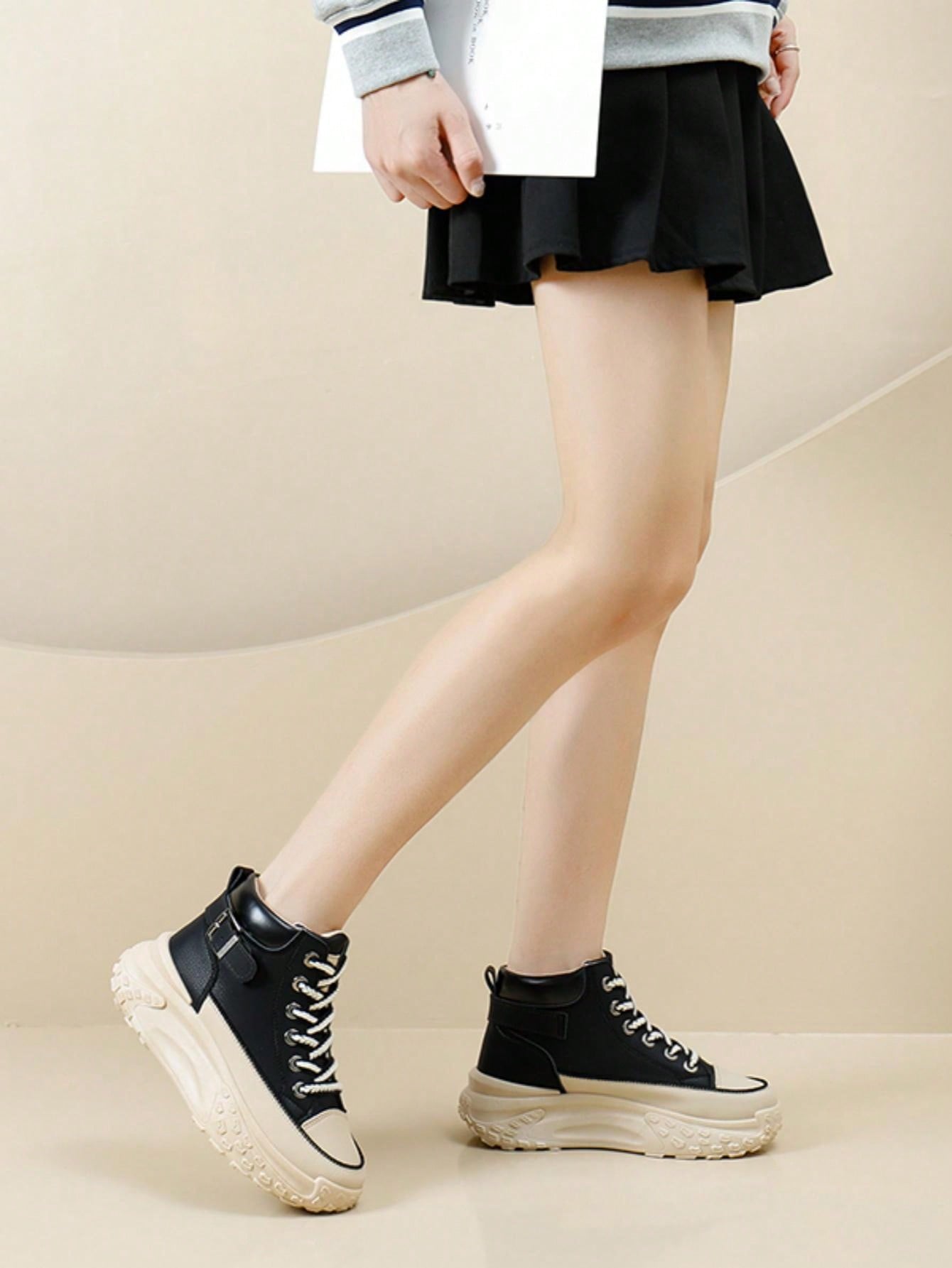 Chic Bohemian Thick Sole Snow Boots for Autumn/Winter CN35 CN36 CN37 CN35-CN36-CN37-CN38-CN39-CN40-