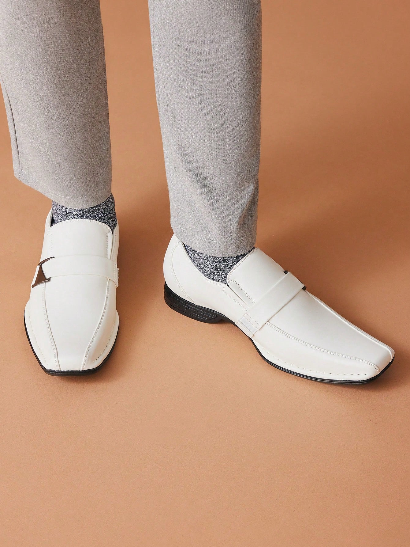 Men's Lined Dress Loafers Formal Shoes Men Dress Loafer Shoe Slip On