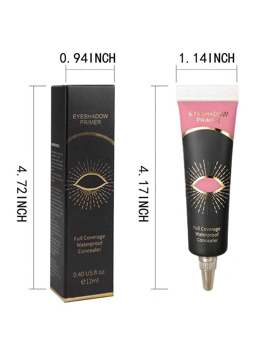 12ML Ivory Eyeshadow Base Cream - Perfect Primer for Long-Lasting Eye Makeup - Fashionqueene.com