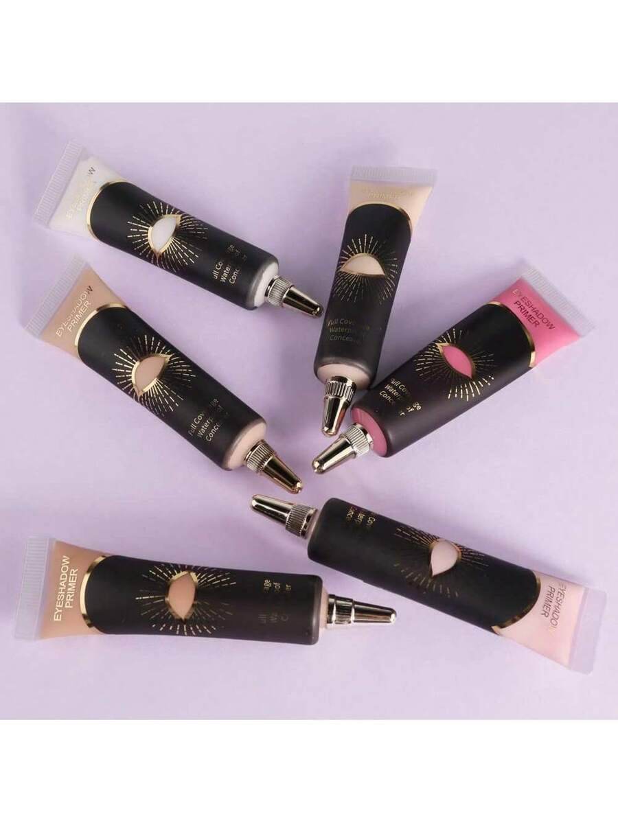 12ML Ivory Eyeshadow Base Cream - Perfect Primer for Long-Lasting Eye Makeup - Fashionqueene.com
