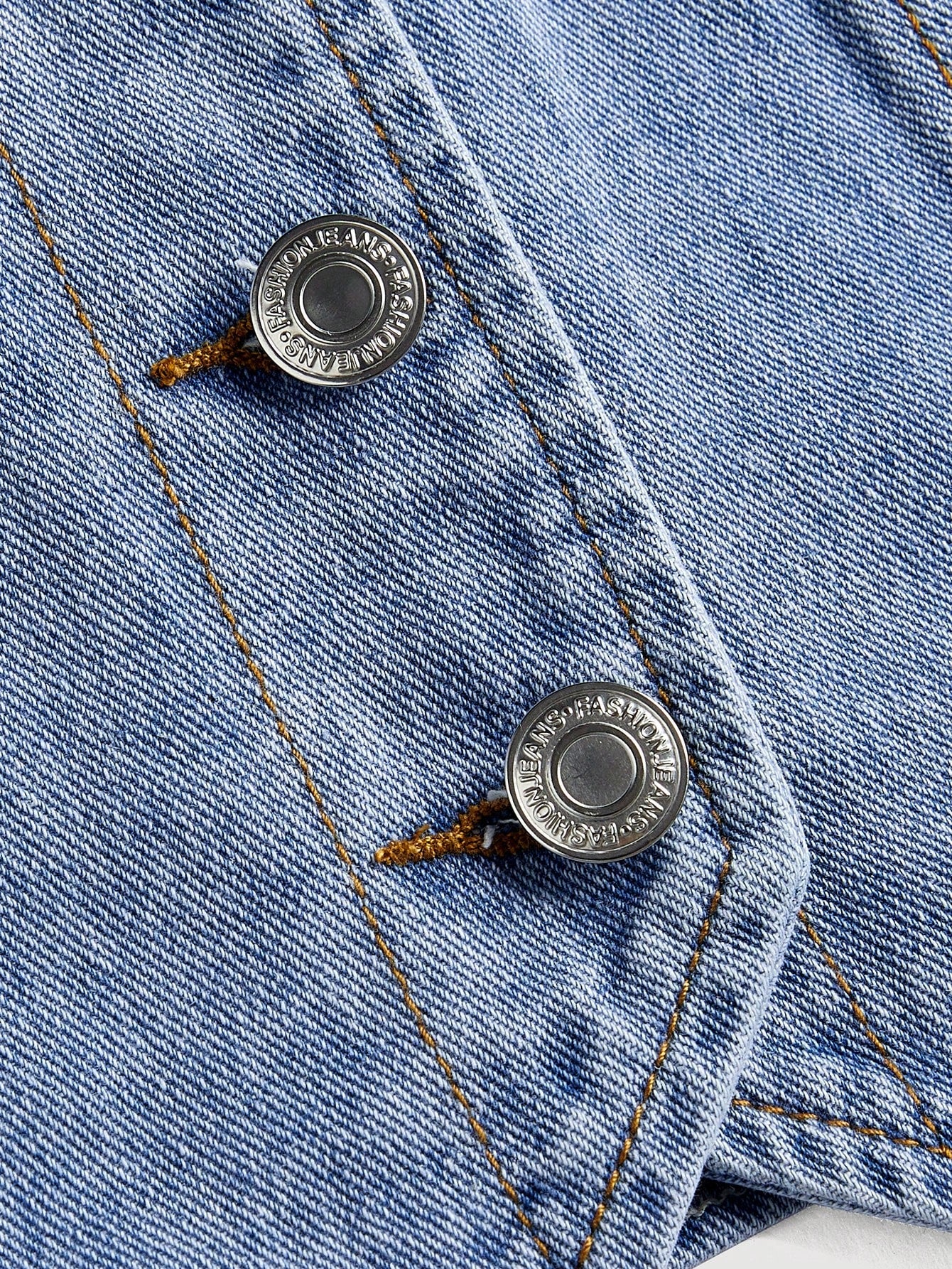 Summer-Ready Women's Casual Cherry Embroidery Sleeveless Denim Jacket