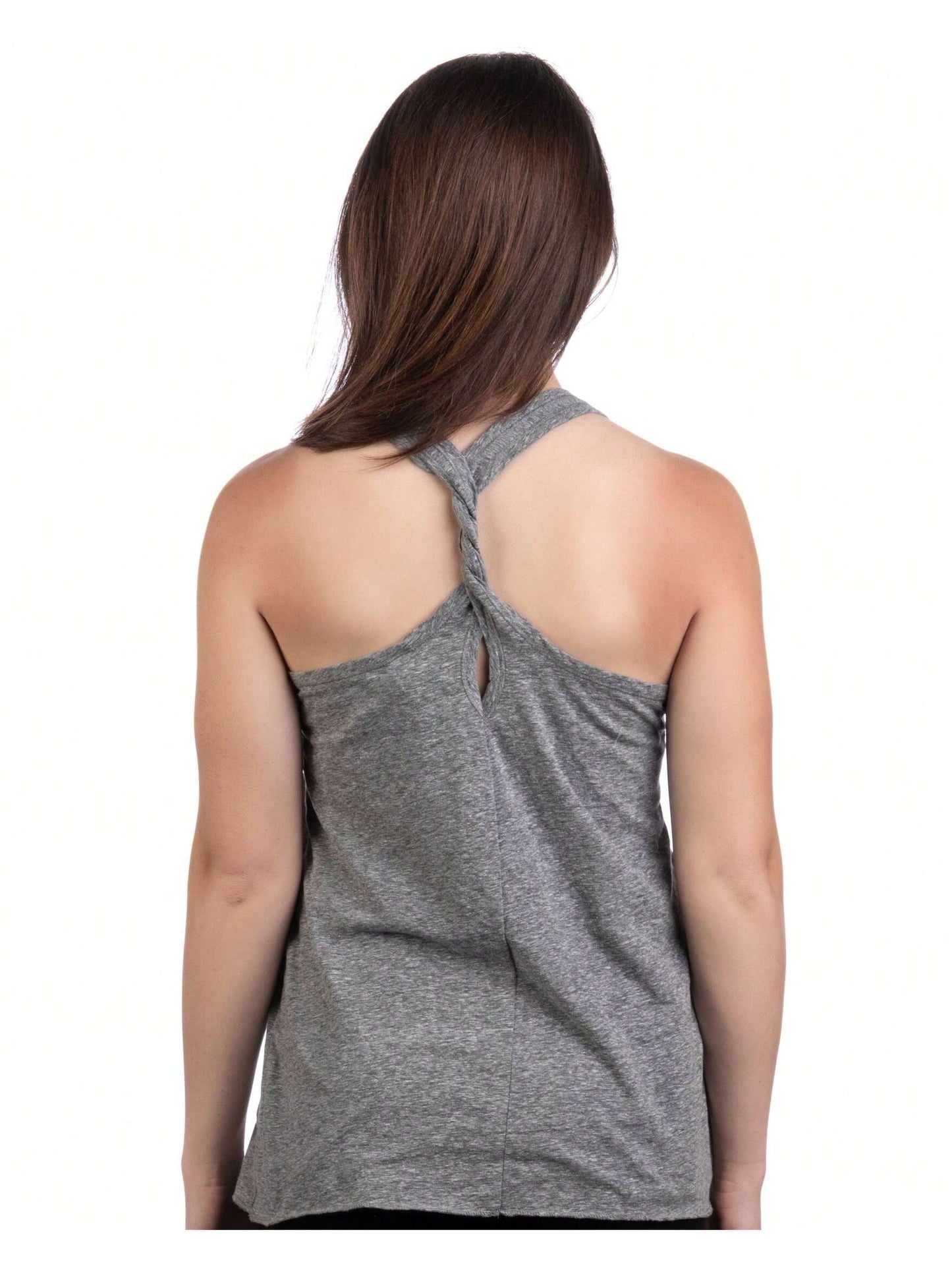 Vintage Vibes: Women's Relaxed Fit Racerback Tank Top for Yoga & Lounging Blue / S Blue / M Blue / L Blue / S-Blue / M-Blue / L-Blue / XL-Blue / XXL-Grey / S-Grey / M-Grey / L-Grey / XL-Grey / XXL-