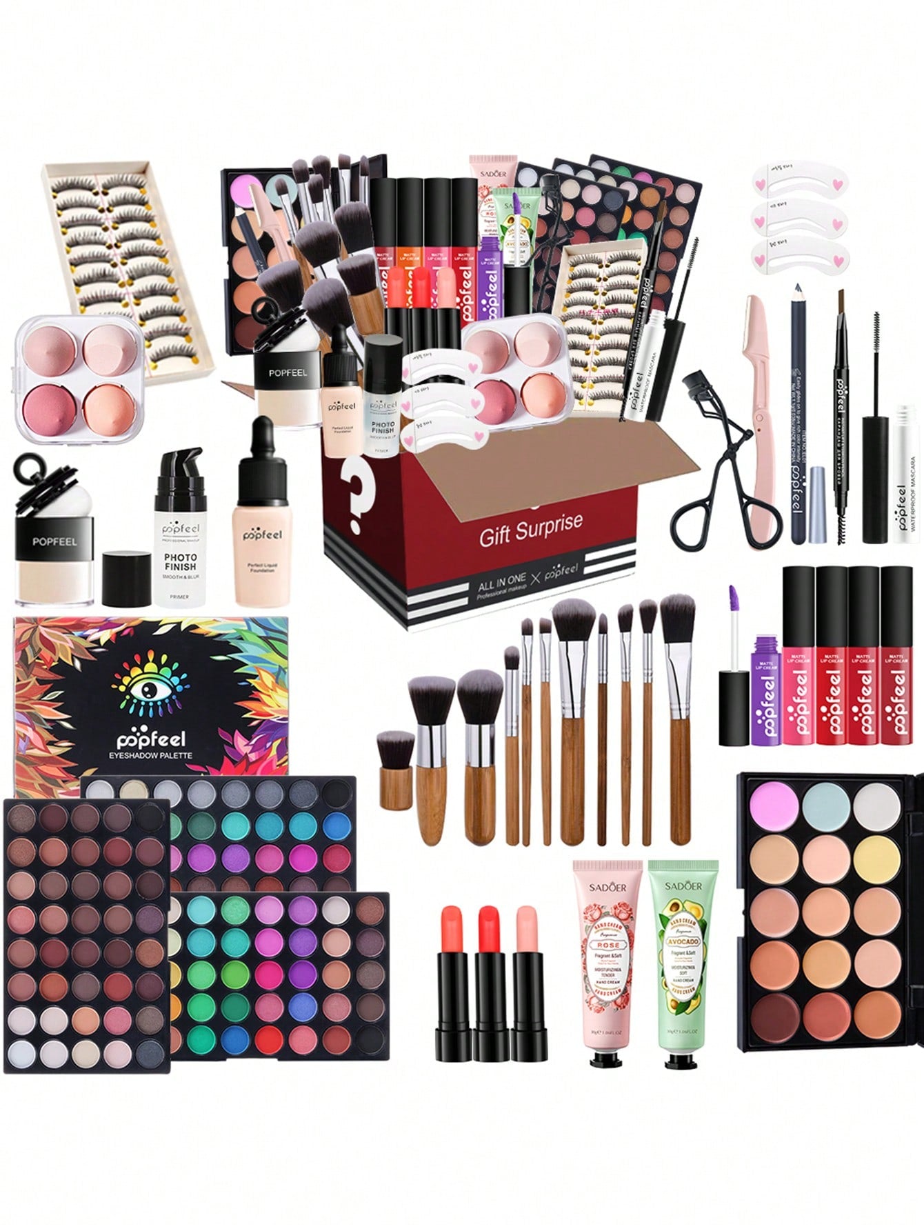 Makeup Gift Box: All-in-One Beauty Essentials for a Glamorous Look!