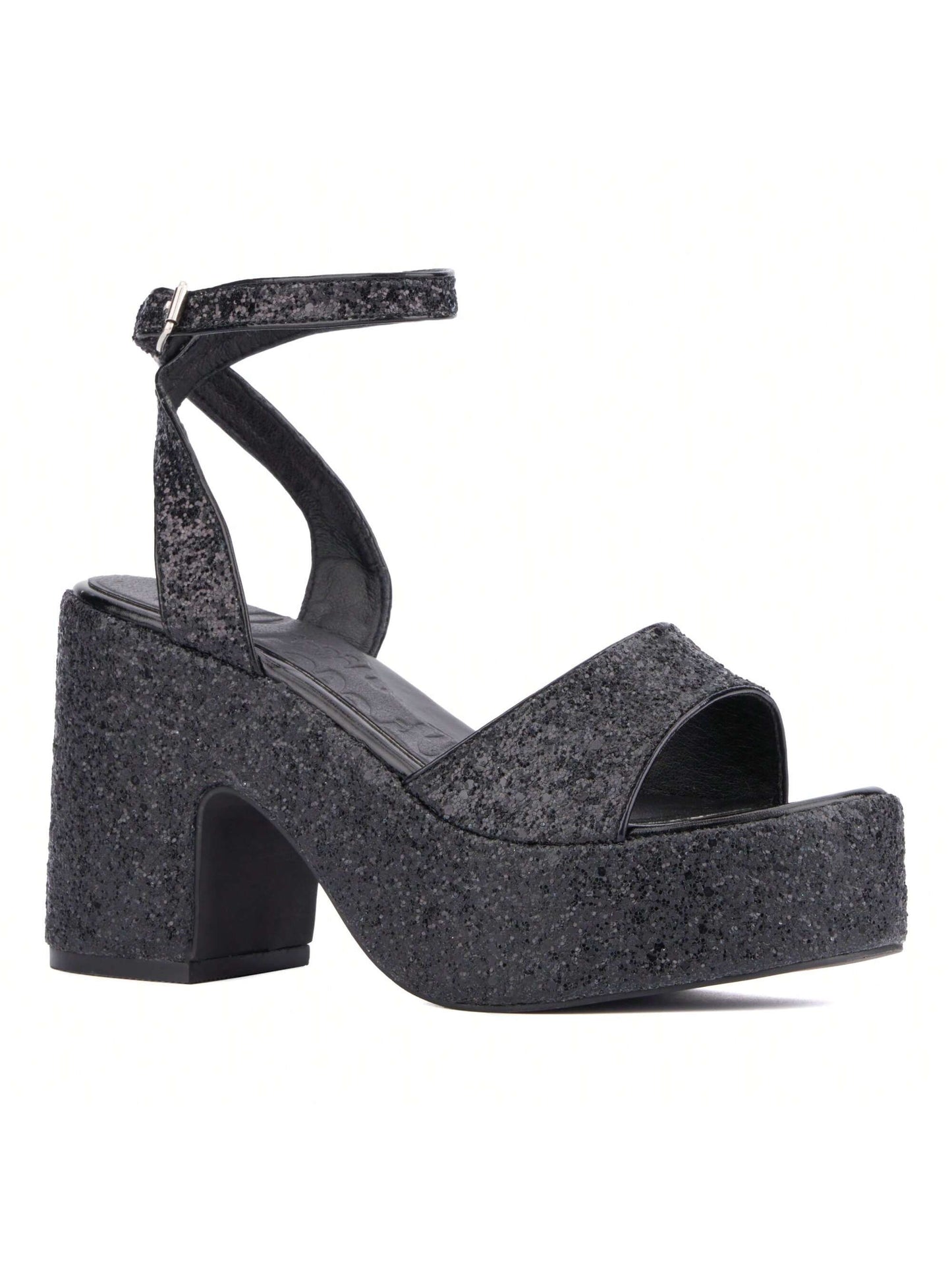 Olivia Miller Women's Capricorn Chic Platform Heels – Elevate Your Style! Silver / US6 Silver / US6.5