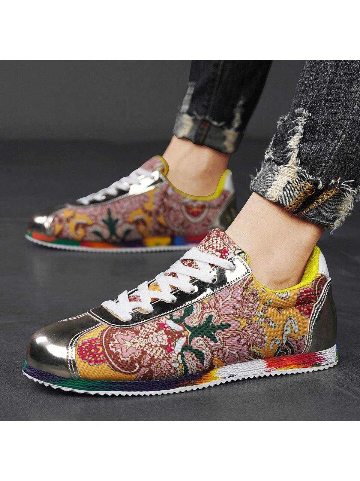 Men's Bohemian Style Fashion Outdoor Sports Shoes, Summer, Random Pattern Blue / EUR39 Blue / EUR40