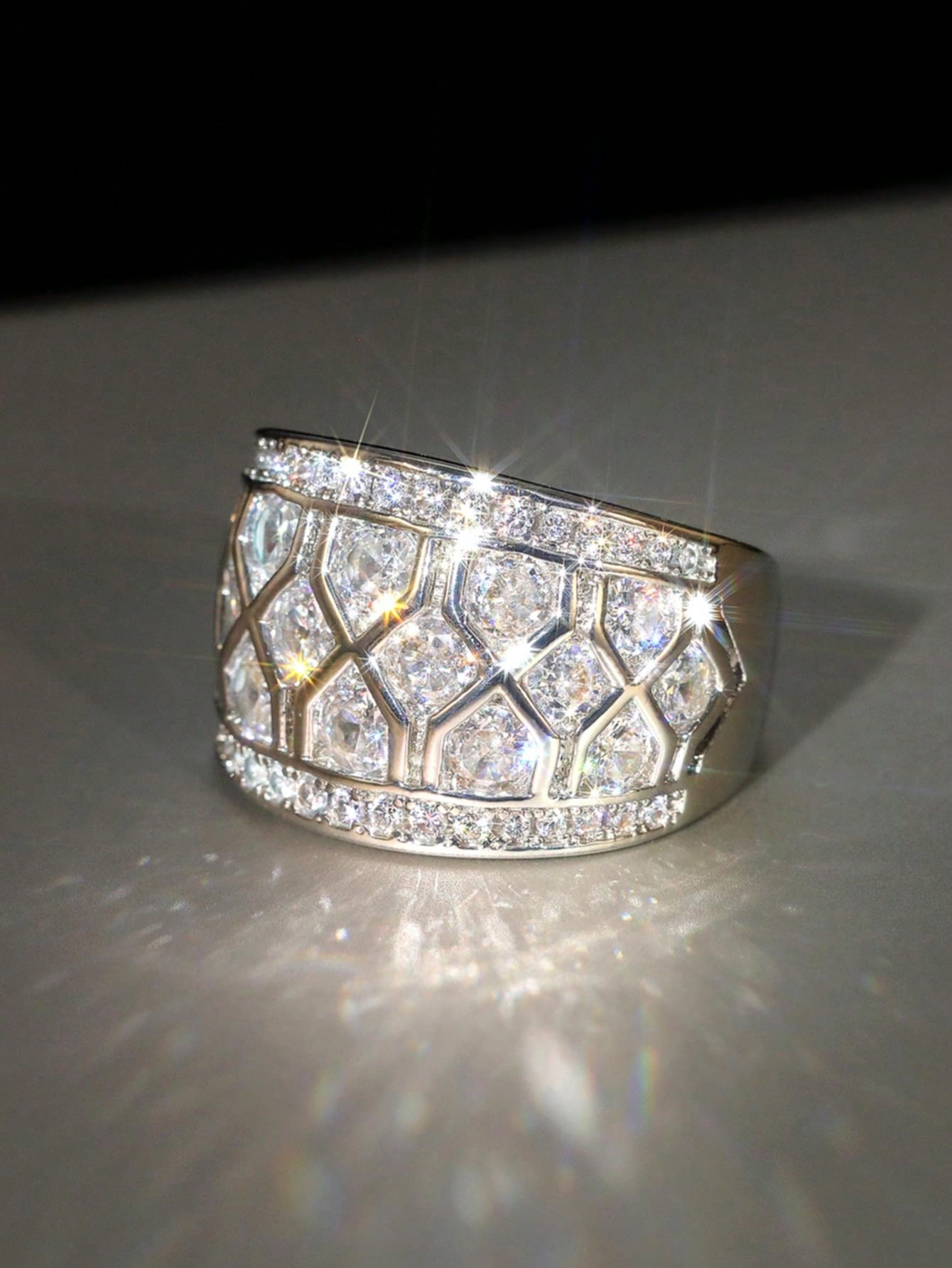Elegant Cubic Zirconia Ring for Women - Perfect for Weddings & Valentine's Day Gifts 6 / Silver 6 / Rose Gold 6 / Yellow Gold 6 / Silver-6 / Rose Gold-6 / Yellow Gold-7 / Silver-7 / Rose Gold-7 / Yellow Gold-8 / Silver-8 / Rose Gold-8 / Yellow Gold-9 / Silver-9 / Rose Gold-9 / Yellow Gold-10 / Silver-10 / Rose Gold-10 / Yellow Gold-