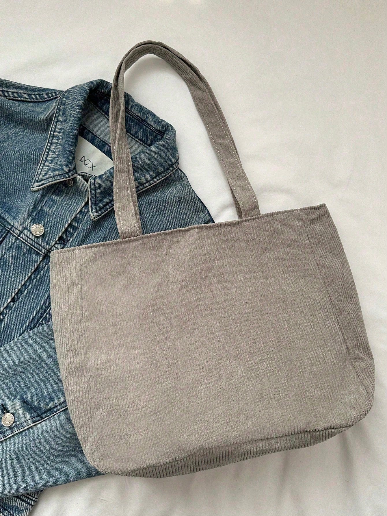 Spacious Corduroy Tote Bag – Perfect for Fall & Winter Adventures! Black / one-size Beige / one-size Grey / one-size Black / one-size-Beige / one-size-Grey / one-size-Blue / one-size-Black-2 / one-size-Beige-3 / one-size-Grey-4 / one-size-Green / one-size-Brown / one-size-Purple / one-size-Blue-5 / one-size-Beige-6 / one-size-Pink / one-size-Pink-7 / one-size-Black-8 / one-size-Grey-9 / one-size-Brown-10 / one-size-Dark Grey / one-size-Grey-11 / one-size-