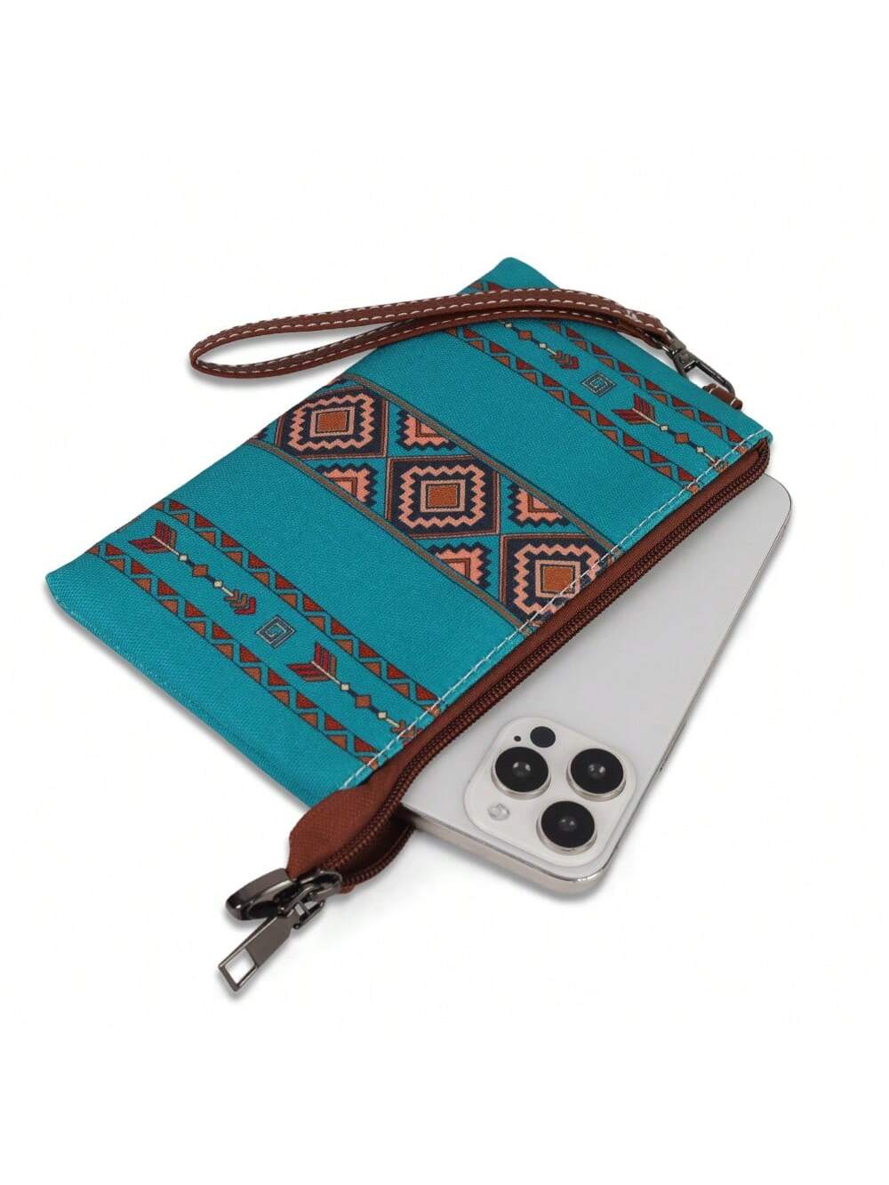 Boho Chic Vintage Tote Bag - Versatile Travel Handbag with Adjustable Strap & Clutch Pouch