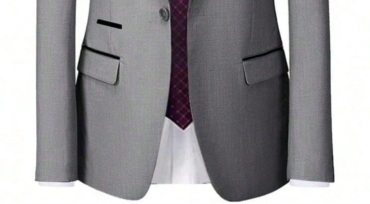 Elegant Men's 3-Piece Slim Fit Tuxedo Set - Perfect for Weddings Black / XXS Black / XS