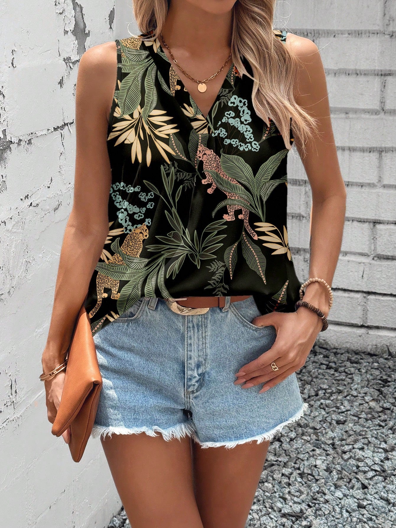 Elegant Plus Size Boho Floral Blouse for Women - Perfect for Summer