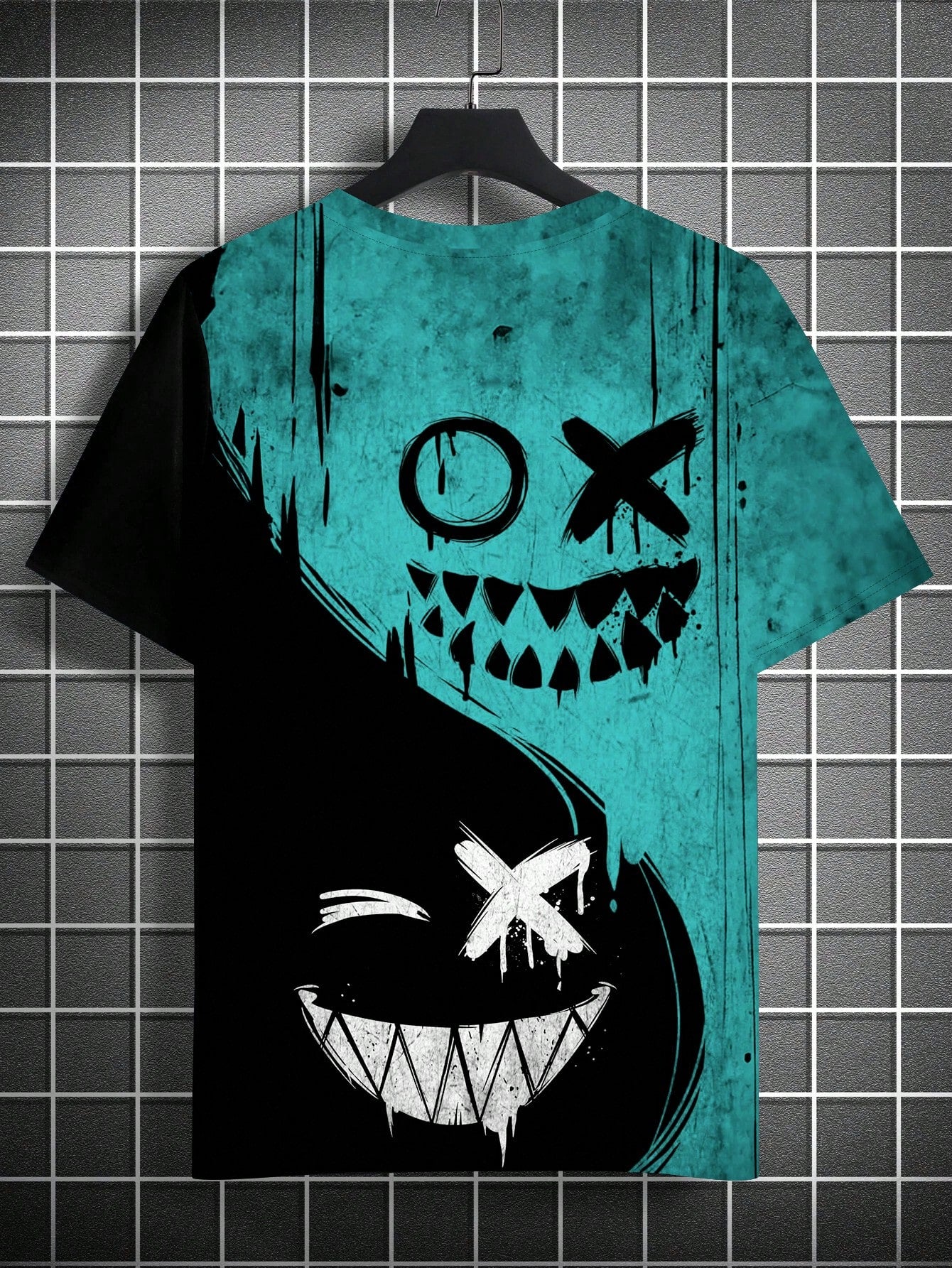 Plus Size Men's Funny Graphic Crew Neck T-Shirt - Perfect Casual Summer Style