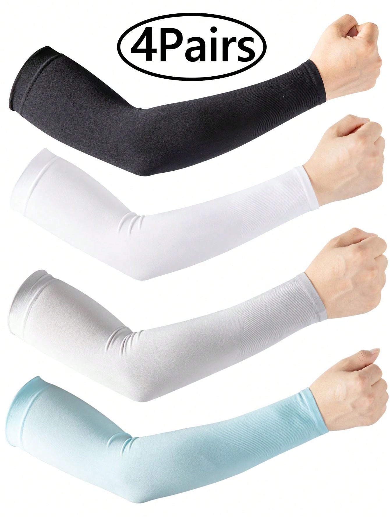 Ultimate Cooling Arm Sleeves: Tattoo Cover-Up & Sun Protection for Active Lifestyles one-size / Black one-size / Blue