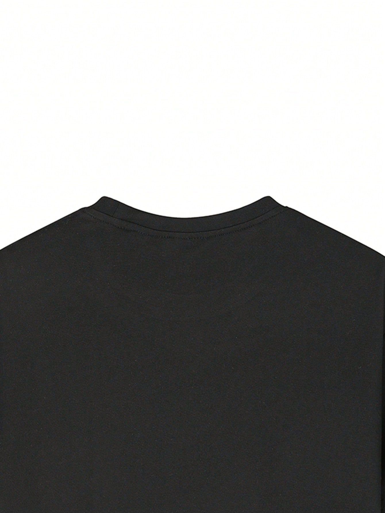 Skeleton Print Crew Neck T-Shirt for Tween Boys Dark Grey / 8Y Dark Grey / 9Y