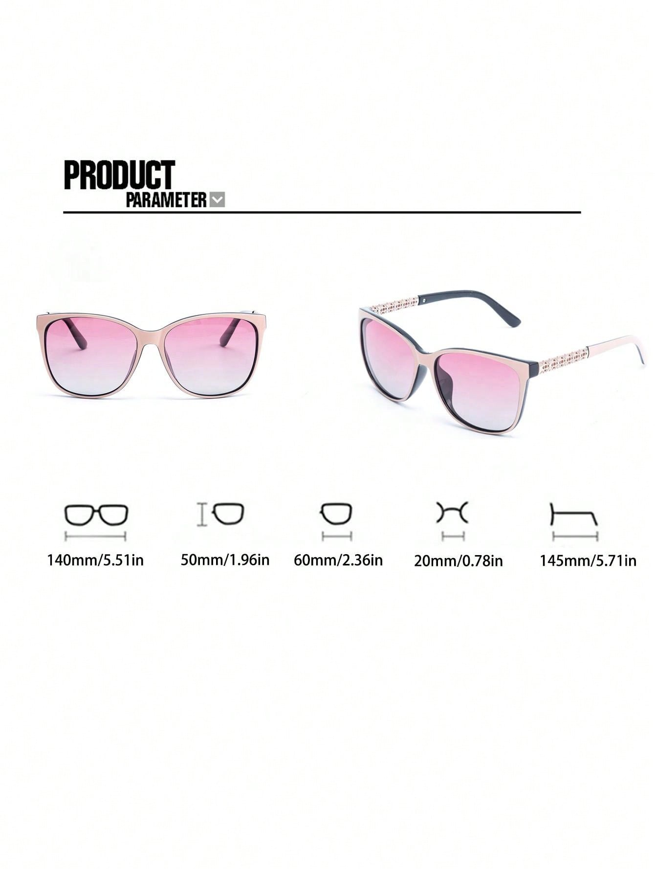 Chic Pink Cat Eye Sunglasses for Trendy Outdoor Style – Perfect for Beach Days and Casual Outfits Color-2 Color-3
