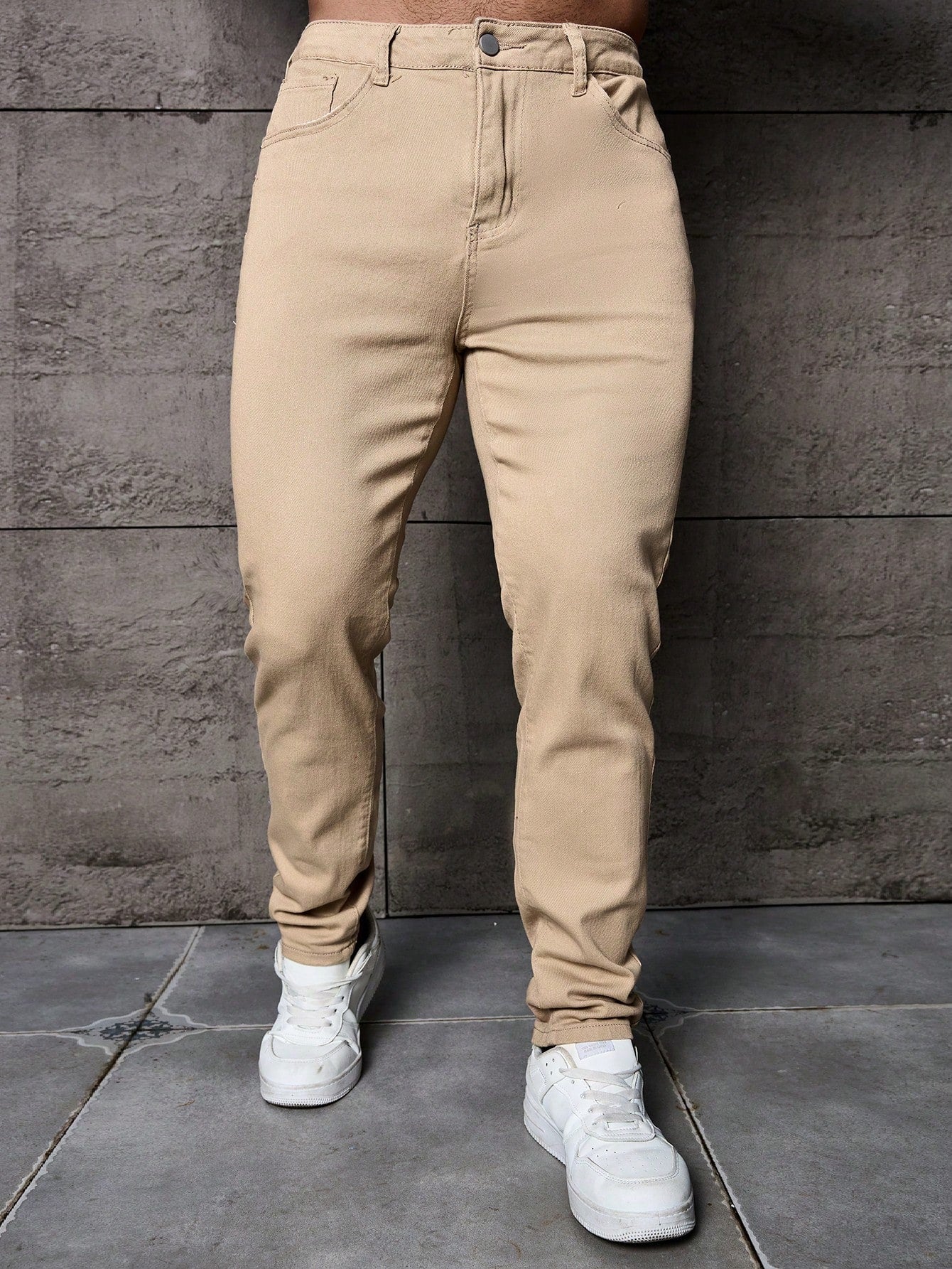 Men's Casual Straight Leg Jeans with Pockets - Effortless Style and Comfort Black / S Black / M