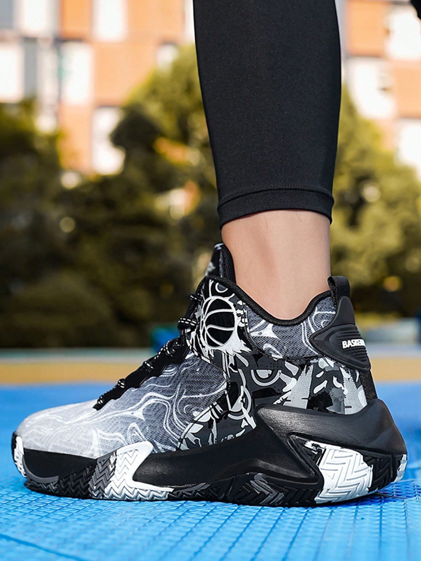 Men's Breathable Basketball Shoes: Comfortable Rubber Sole for Ultimate Performance Multicolor / EUR36 Multicolor / EUR37