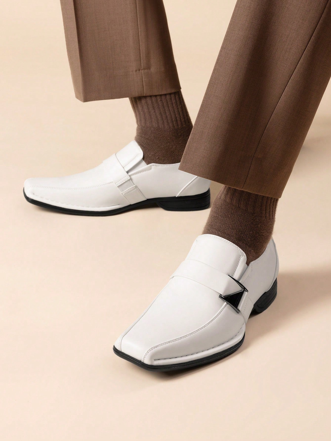 **"Men's Elegant Leather Slip-On Dress Loafers - Comfortable Formal Moccasins"** Brown / US8 Brown / US9 Brown / US9.5 Brown / US8-Brown / US9-Brown / US9.5-Brown / US10-Brown / US10.5-Brown / US11-Brown / US12-Brown / US13-Black / US8-Black / US8.5-Black / US9-Black / US9.5-Black / US10-Black / US10.5-Black / US11-Black / US12-Black / US13-White / US8-White / US8.5-White / US9.5-White / US10.5-White / US11-White / US12-White / US13-
