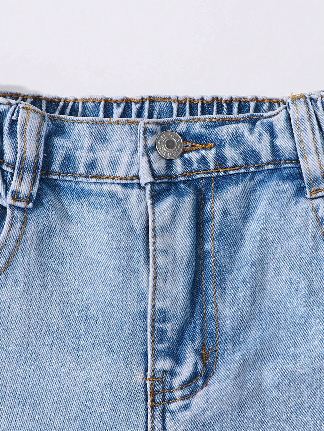 Vibrant Rainbow Print Distressed Straight Leg Jeans for Trendy Teen Girls 13Y 14Y