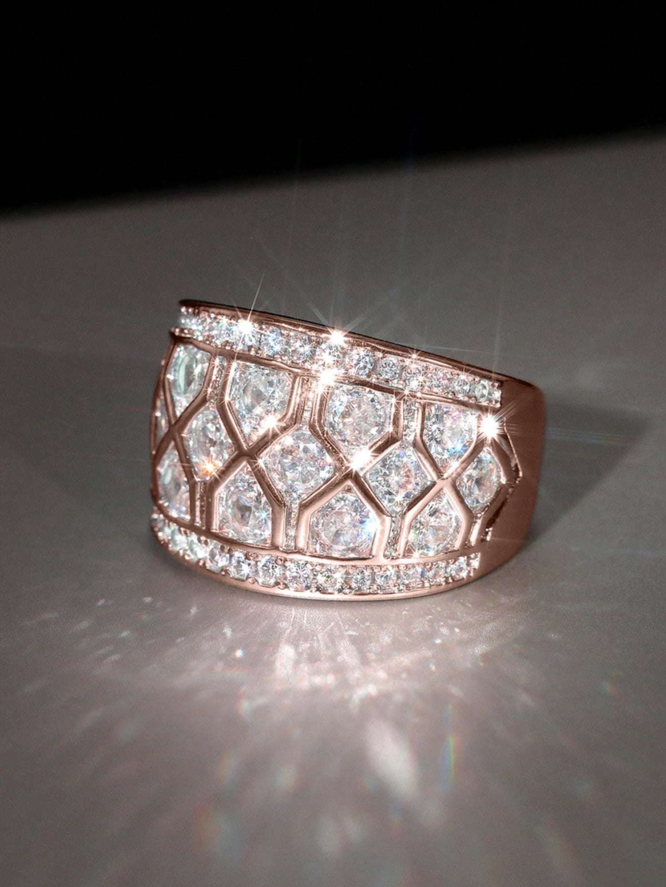 Elegant Cubic Zirconia Ring for Women - Perfect for Weddings & Valentine's Day Gifts 6 / Silver 6 / Rose Gold 6 / Yellow Gold 6 / Silver-6 / Rose Gold-6 / Yellow Gold-7 / Silver-7 / Rose Gold-7 / Yellow Gold-8 / Silver-8 / Rose Gold-8 / Yellow Gold-9 / Silver-9 / Rose Gold-9 / Yellow Gold-10 / Silver-10 / Rose Gold-10 / Yellow Gold-