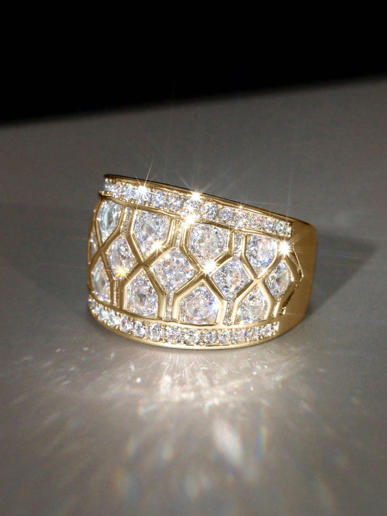 Elegant Cubic Zirconia Ring for Women - Perfect for Weddings & Valentine's Day Gifts 6 / Silver 6 / Rose Gold 6 / Yellow Gold 6 / Silver-6 / Rose Gold-6 / Yellow Gold-7 / Silver-7 / Rose Gold-7 / Yellow Gold-8 / Silver-8 / Rose Gold-8 / Yellow Gold-9 / Silver-9 / Rose Gold-9 / Yellow Gold-10 / Silver-10 / Rose Gold-10 / Yellow Gold-