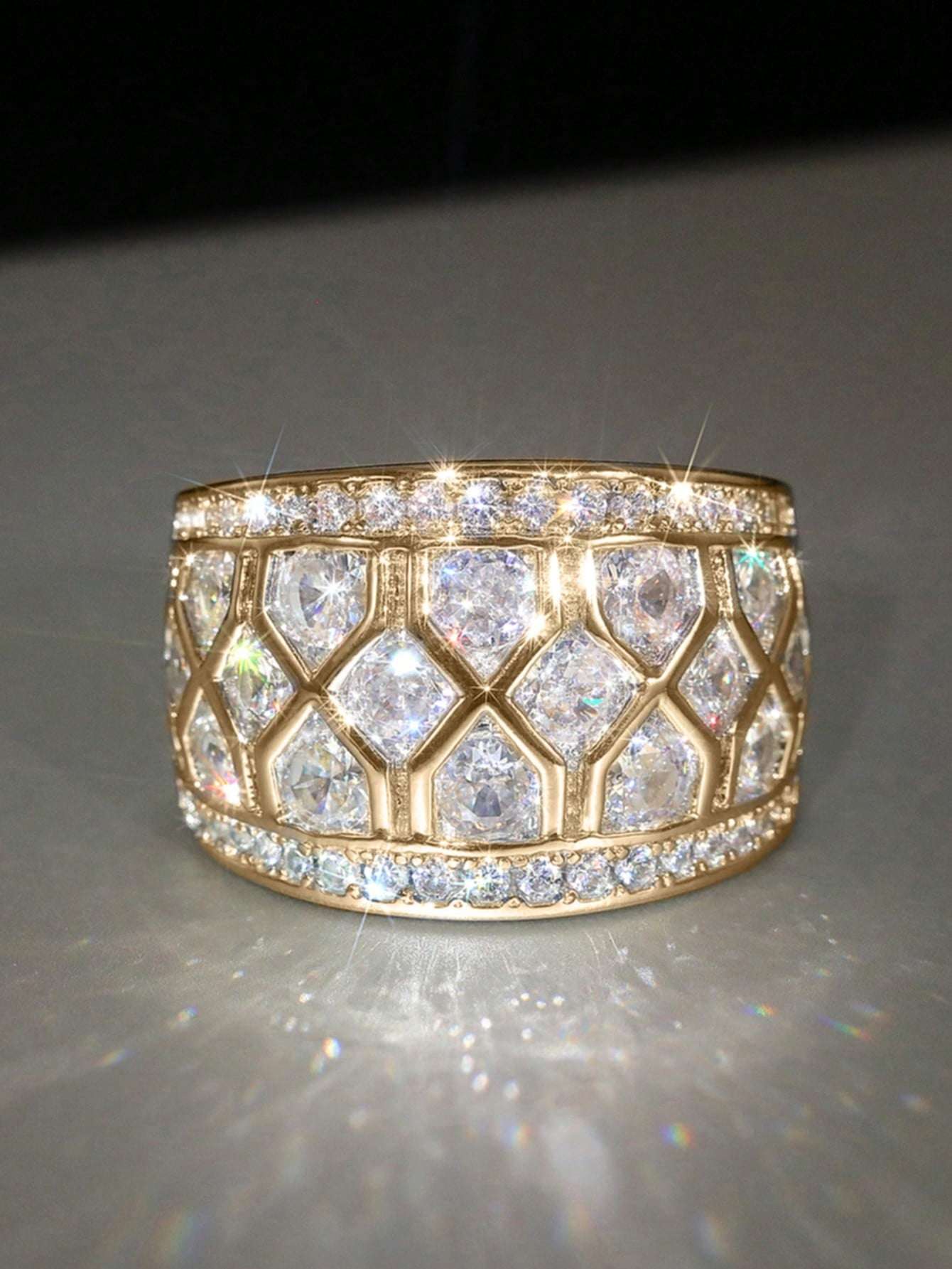 Elegant Cubic Zirconia Ring for Women - Perfect for Weddings & Valentine's Day Gifts 6 / Silver 6 / Rose Gold 6 / Yellow Gold 6 / Silver-6 / Rose Gold-6 / Yellow Gold-7 / Silver-7 / Rose Gold-7 / Yellow Gold-8 / Silver-8 / Rose Gold-8 / Yellow Gold-9 / Silver-9 / Rose Gold-9 / Yellow Gold-10 / Silver-10 / Rose Gold-10 / Yellow Gold-