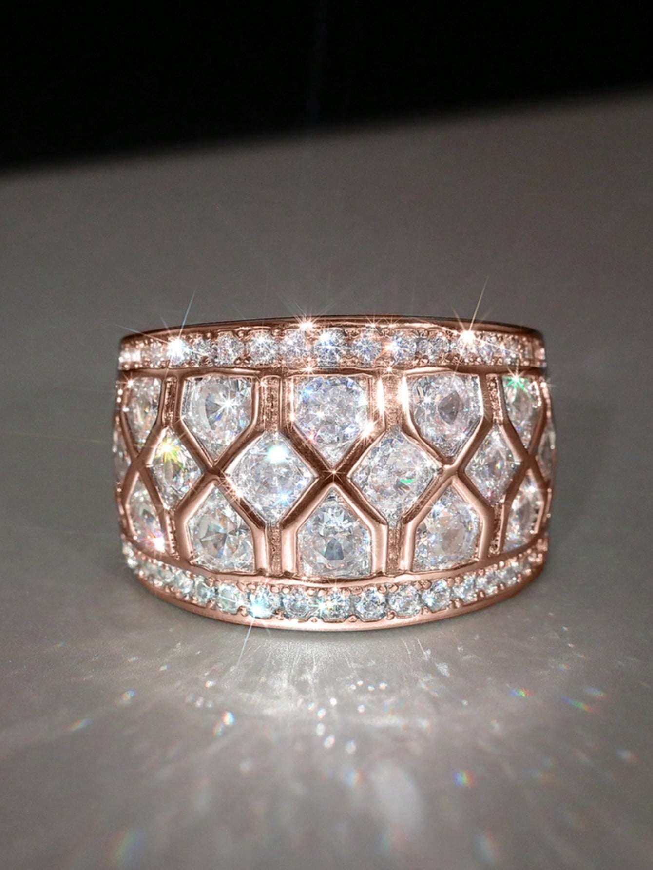 Elegant Cubic Zirconia Ring for Women - Perfect for Weddings & Valentine's Day Gifts 6 / Silver 6 / Rose Gold 6 / Yellow Gold 6 / Silver-6 / Rose Gold-6 / Yellow Gold-7 / Silver-7 / Rose Gold-7 / Yellow Gold-8 / Silver-8 / Rose Gold-8 / Yellow Gold-9 / Silver-9 / Rose Gold-9 / Yellow Gold-10 / Silver-10 / Rose Gold-10 / Yellow Gold-