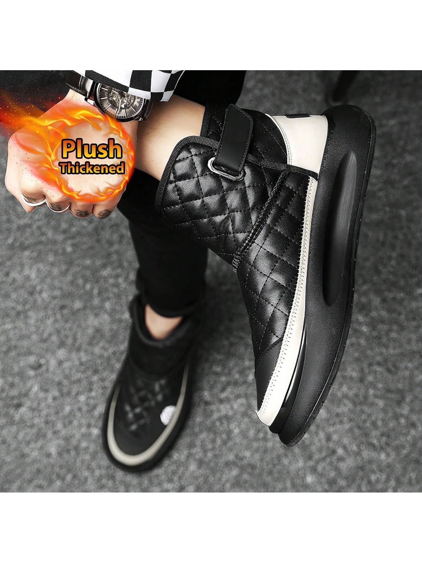 2024 Winter Warmth: Men's High-Top Fur-Integrated Snow Boots White / US7 White / US7.5 White / US8.5 White / US7-White / US7.5-White / US8.5-White / US9-White / US10.5-Black Orange / US7-Black Orange / US7.5-Black Orange / US8.5-Black Orange / US9-Black Orange / US10-Black Orange / US10.5-Black and White / US7-Black and White / US7.5-Black and White / US8.5-Black and White / US9-Black and White / US10-Black and White / US10.5-