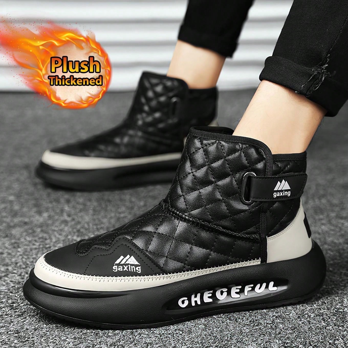 2024 Winter Warmth: Men's High-Top Fur-Integrated Snow Boots White / US7 White / US7.5 White / US8.5 White / US7-White / US7.5-White / US8.5-White / US9-White / US10.5-Black Orange / US7-Black Orange / US7.5-Black Orange / US8.5-Black Orange / US9-Black Orange / US10-Black Orange / US10.5-Black and White / US7-Black and White / US7.5-Black and White / US8.5-Black and White / US9-Black and White / US10-Black and White / US10.5-