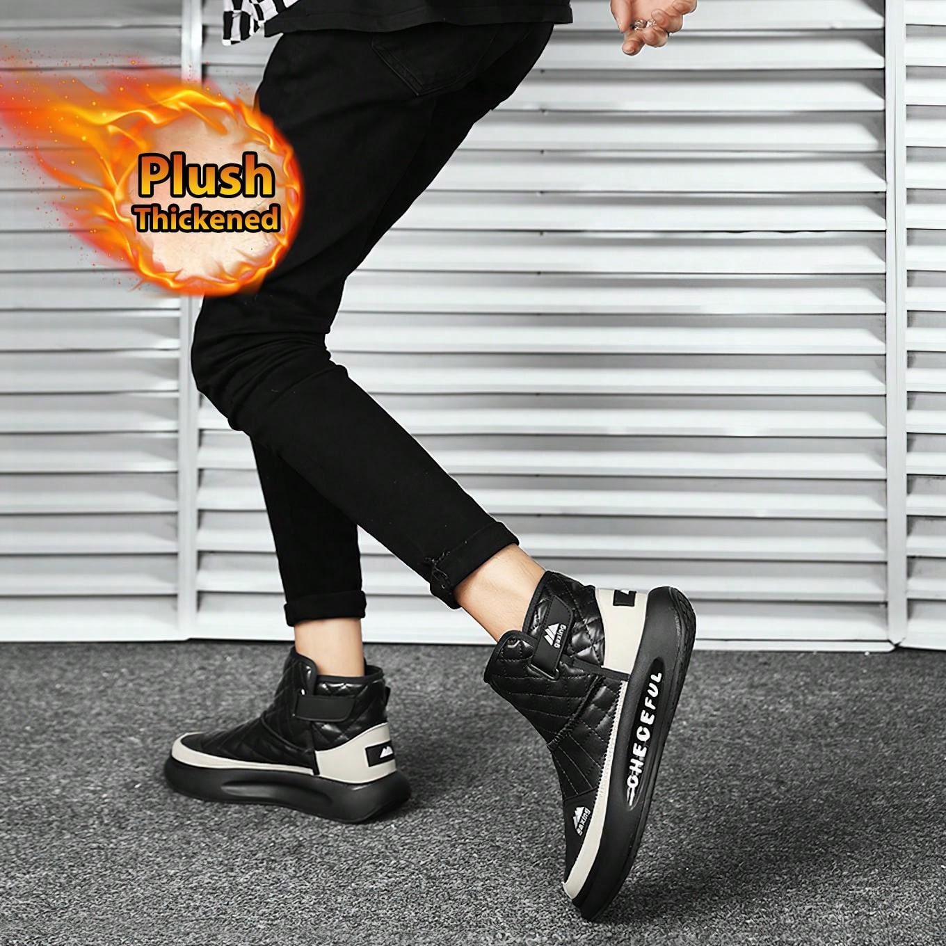2024 Winter Warmth: Men's High-Top Fur-Integrated Snow Boots White / US7 White / US7.5 White / US8.5 White / US7-White / US7.5-White / US8.5-White / US9-White / US10.5-Black Orange / US7-Black Orange / US7.5-Black Orange / US8.5-Black Orange / US9-Black Orange / US10-Black Orange / US10.5-Black and White / US7-Black and White / US7.5-Black and White / US8.5-Black and White / US9-Black and White / US10-Black and White / US10.5-