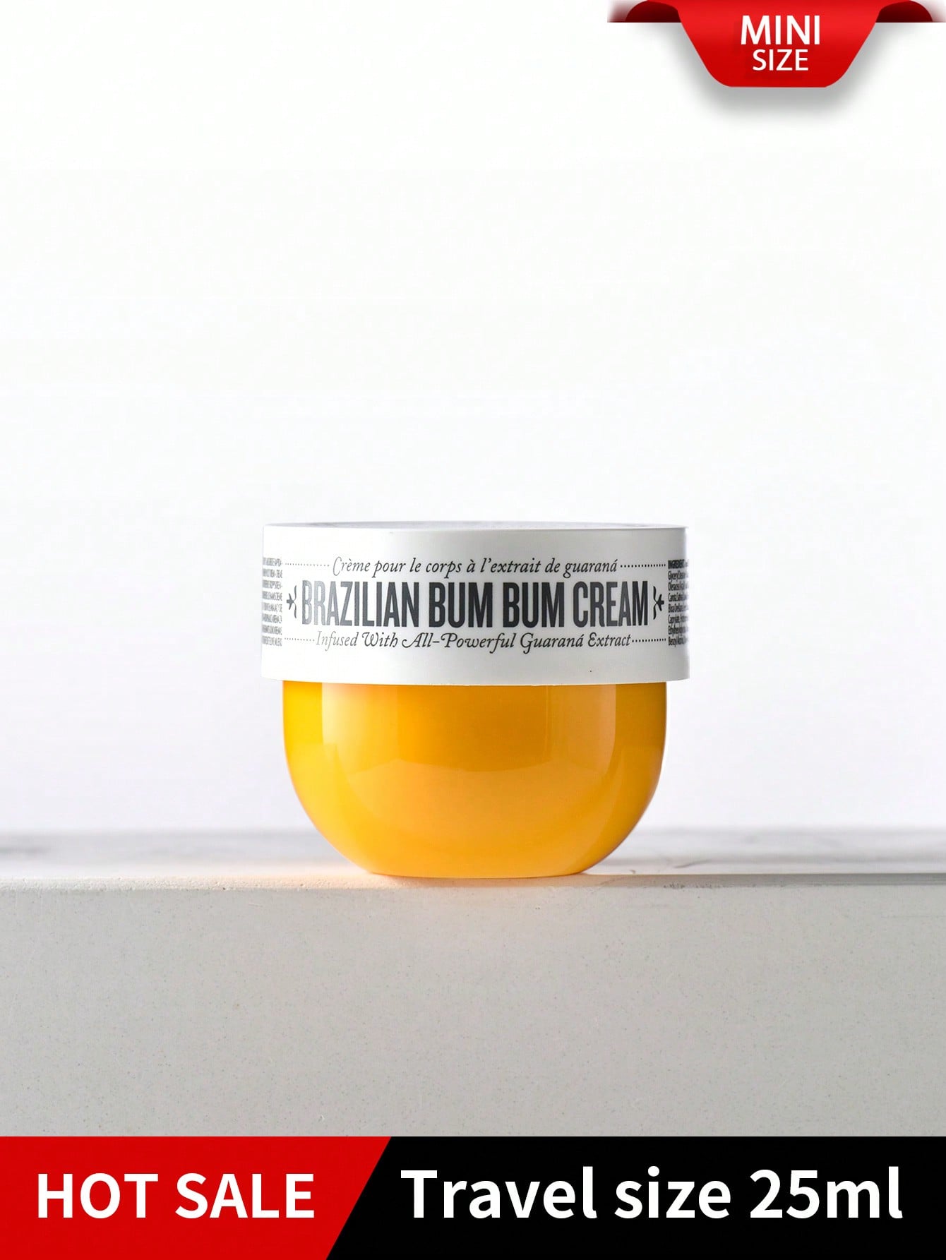 Revitalize Your Skin with Brazilian Bum Bum Cream Yellow Pink Delicia Drench Body Butter 25mL Yellow-Pink-Delicia Drench Body Butter 25mL-Bright Cream 25mL-