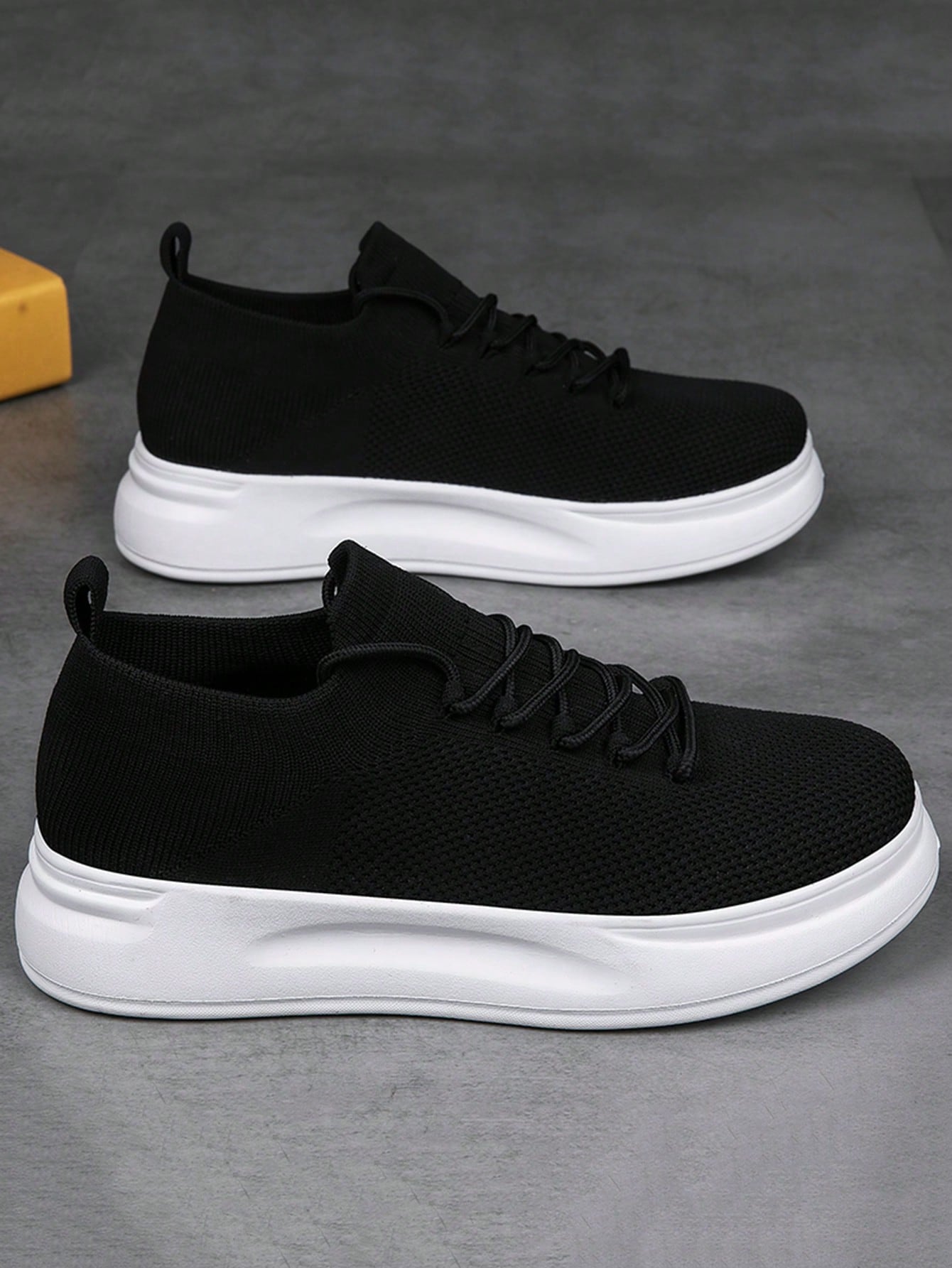 Men's Casual Sneakers: Breathable & Comfortable Skateboarding Shoes for Everyday Wear White / EUR36 White / EUR37