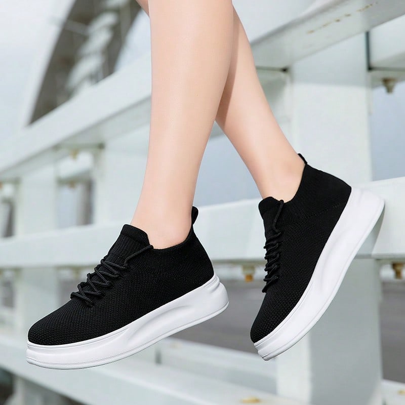 Men's Casual Sneakers: Breathable & Comfortable Skateboarding Shoes for Everyday Wear White / EUR36 White / EUR37
