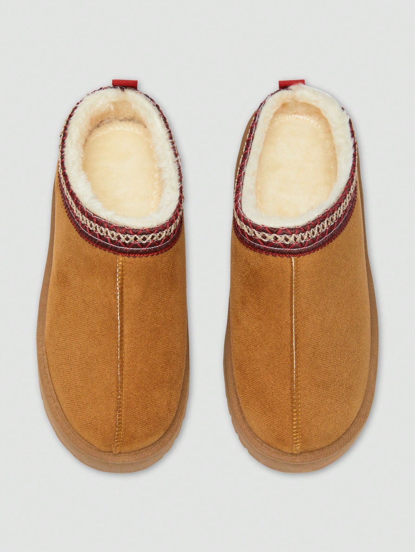 Chic Suede Platform Mule Flats – Elevate Your Style with Effortless Comfort! US6 US7