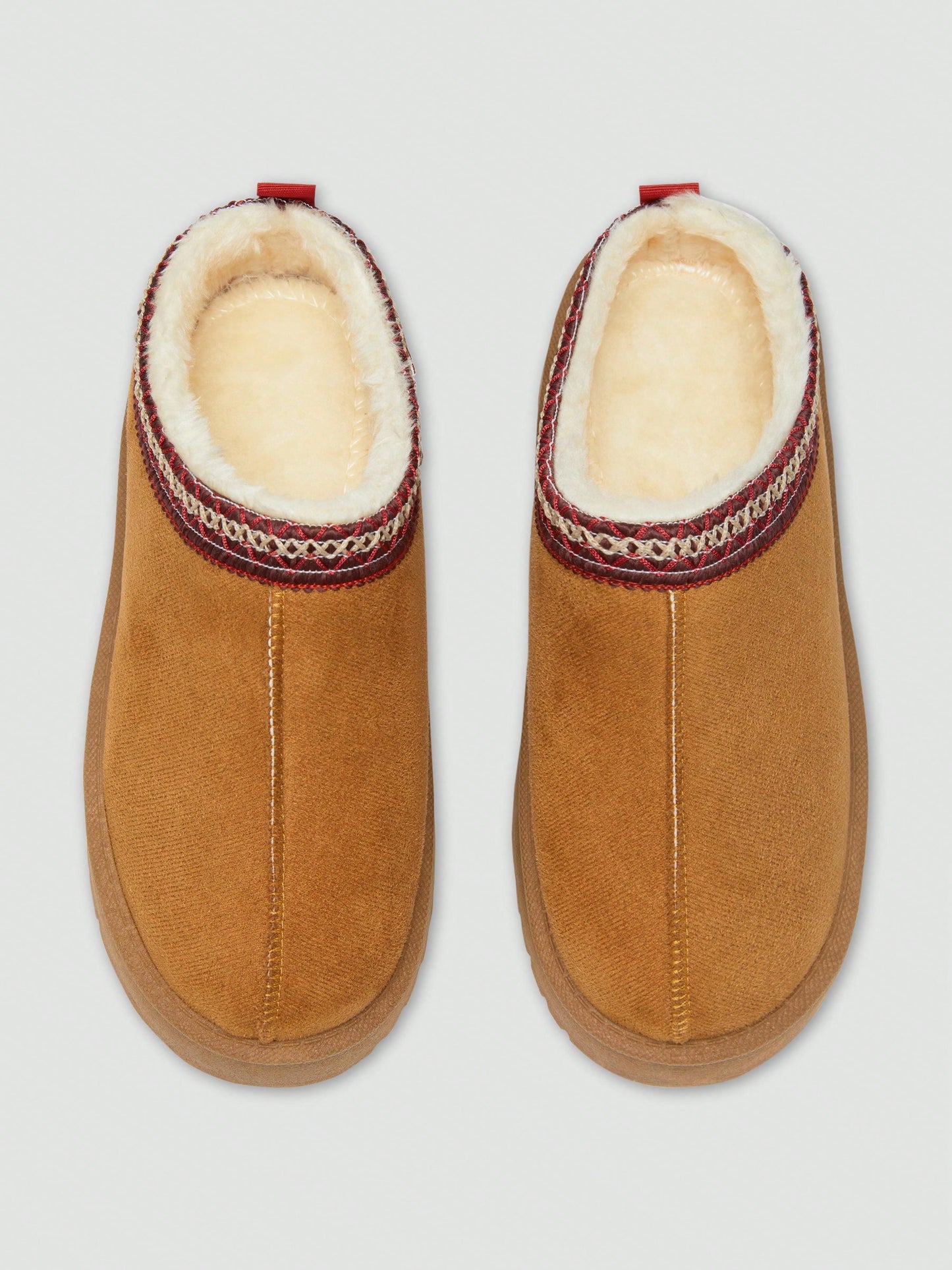 Chic Suede Platform Mule Flats – Elevate Your Style with Effortless Comfort! US6 US7
