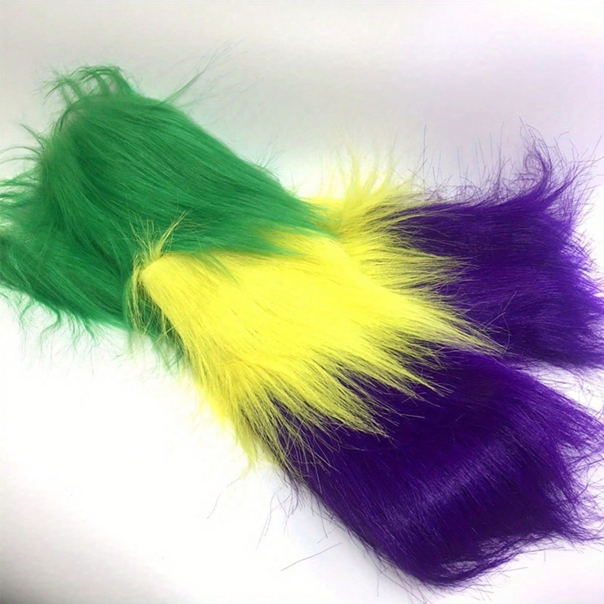 Plush Long Leg Warmers - Perfect for Festive Occasions and Stage Performances Colored Foot Covers / one-size