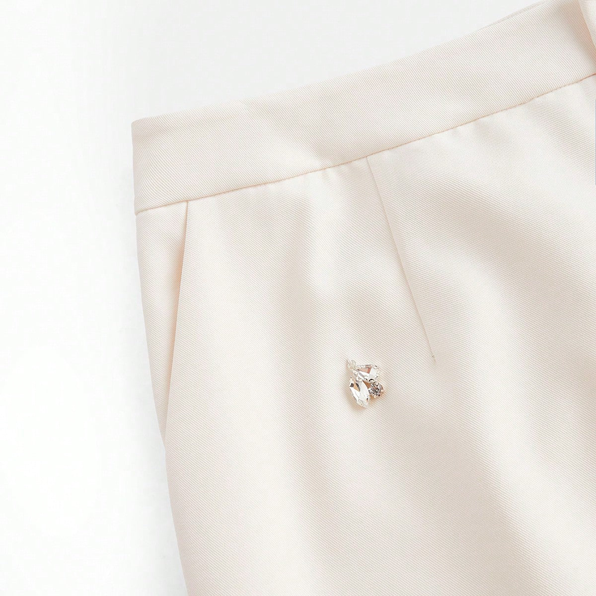 Chic Plus Size Faux Pearl Studded Flared Pants 0XL 1XL 2XL 0XL-1XL-2XL-3XL-