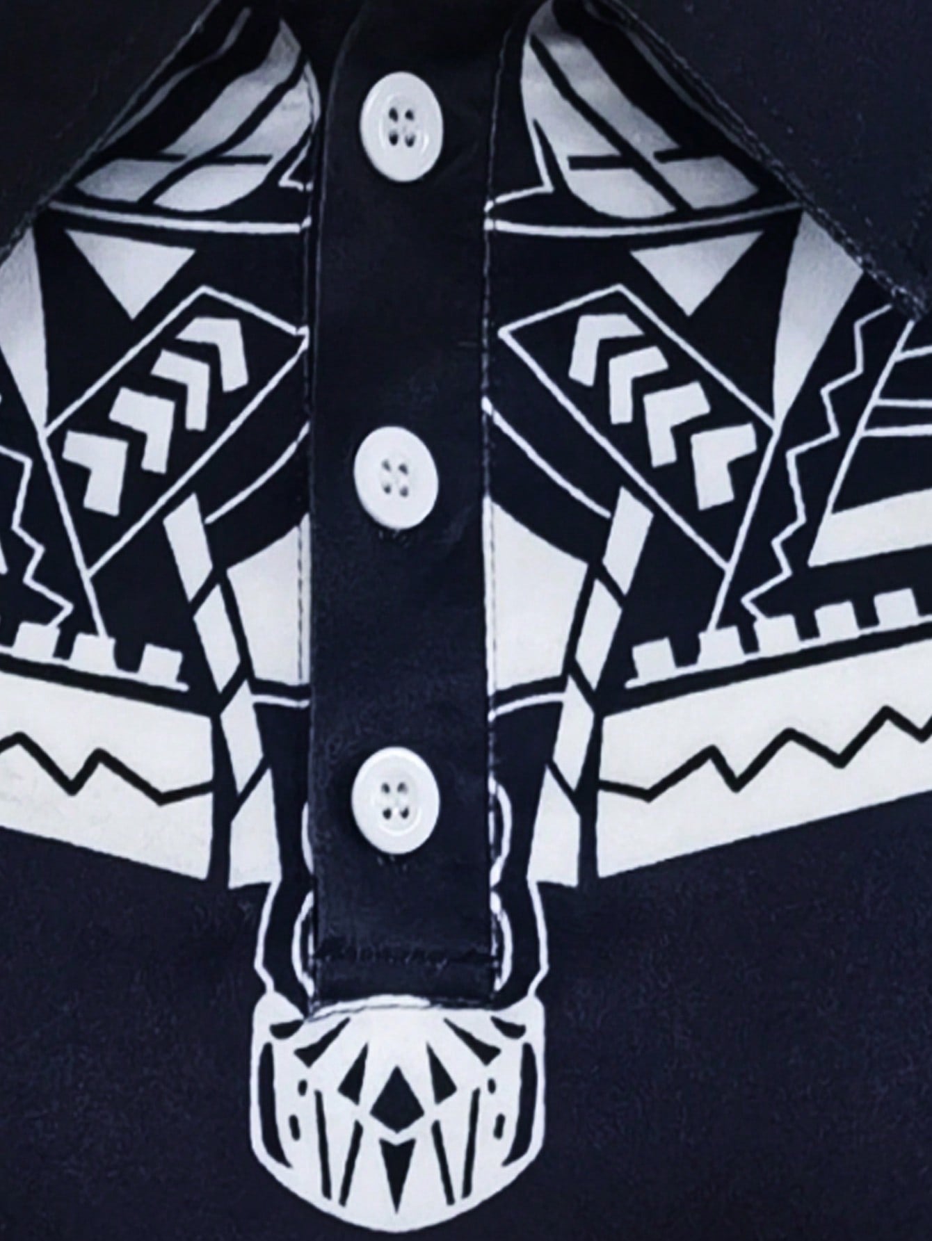 Men's Geometric Pattern Fashion Shirt – Perfect for Golf & Tennis! S M L S-M-L-XL-