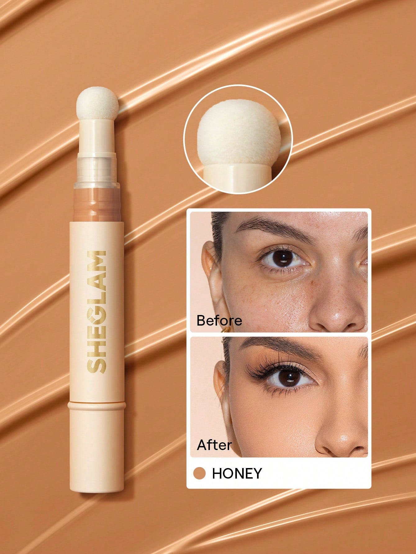Complexion Boost Concealer - Matte Hydrating Formula with All-Day Brightening Nutmeg / one-size Pink Pearl / one-size Honey / one-size Nutmeg / one-size-Pink Pearl / one-size-Honey / one-size-Fair / one-size-Shell / one-size-Caramel / one-size-