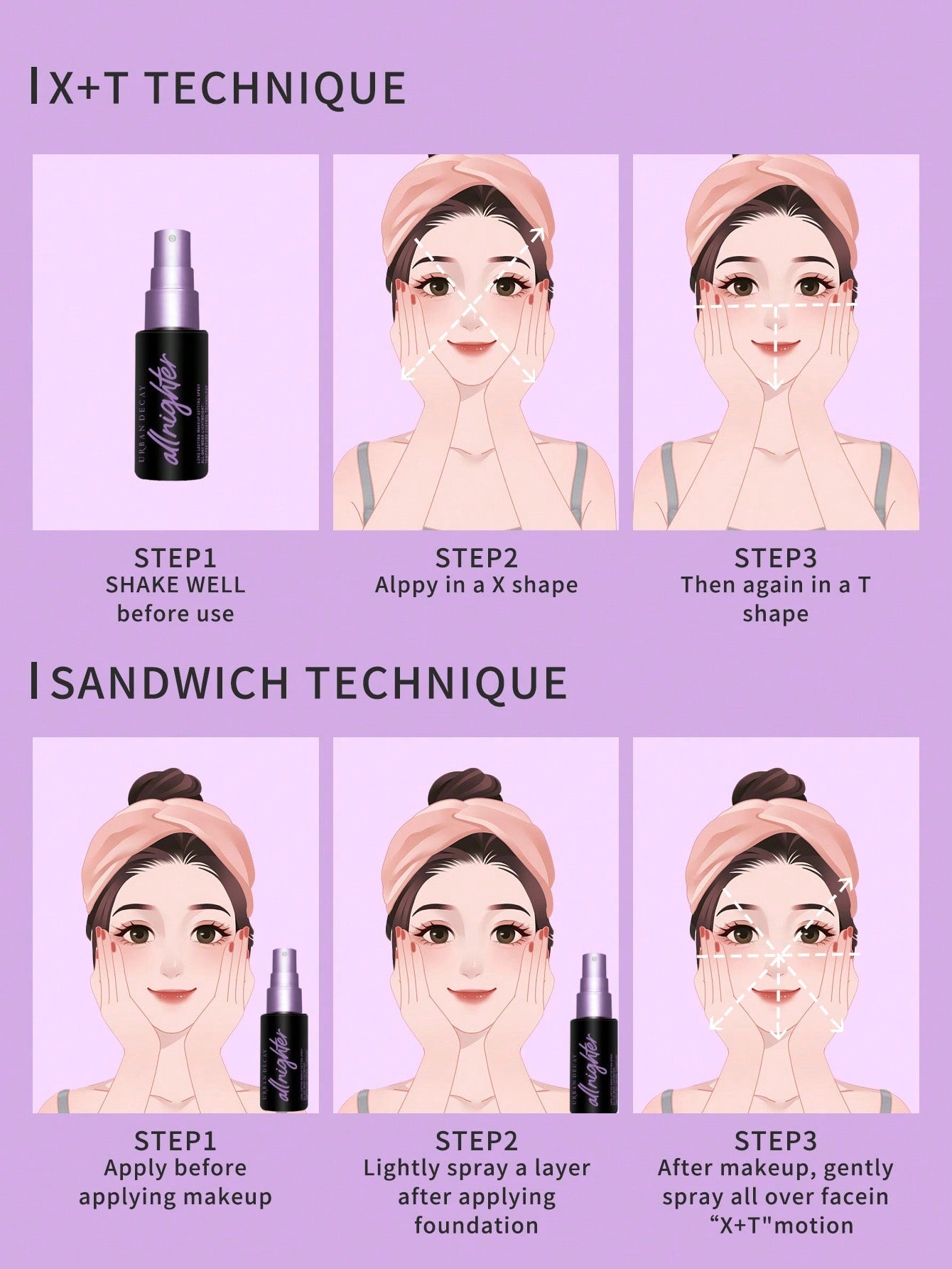 All Nighter Vitamin C Hydrating Setting Spray for Long-Lasting Makeup and Radiant Skin Default Title Default Title-